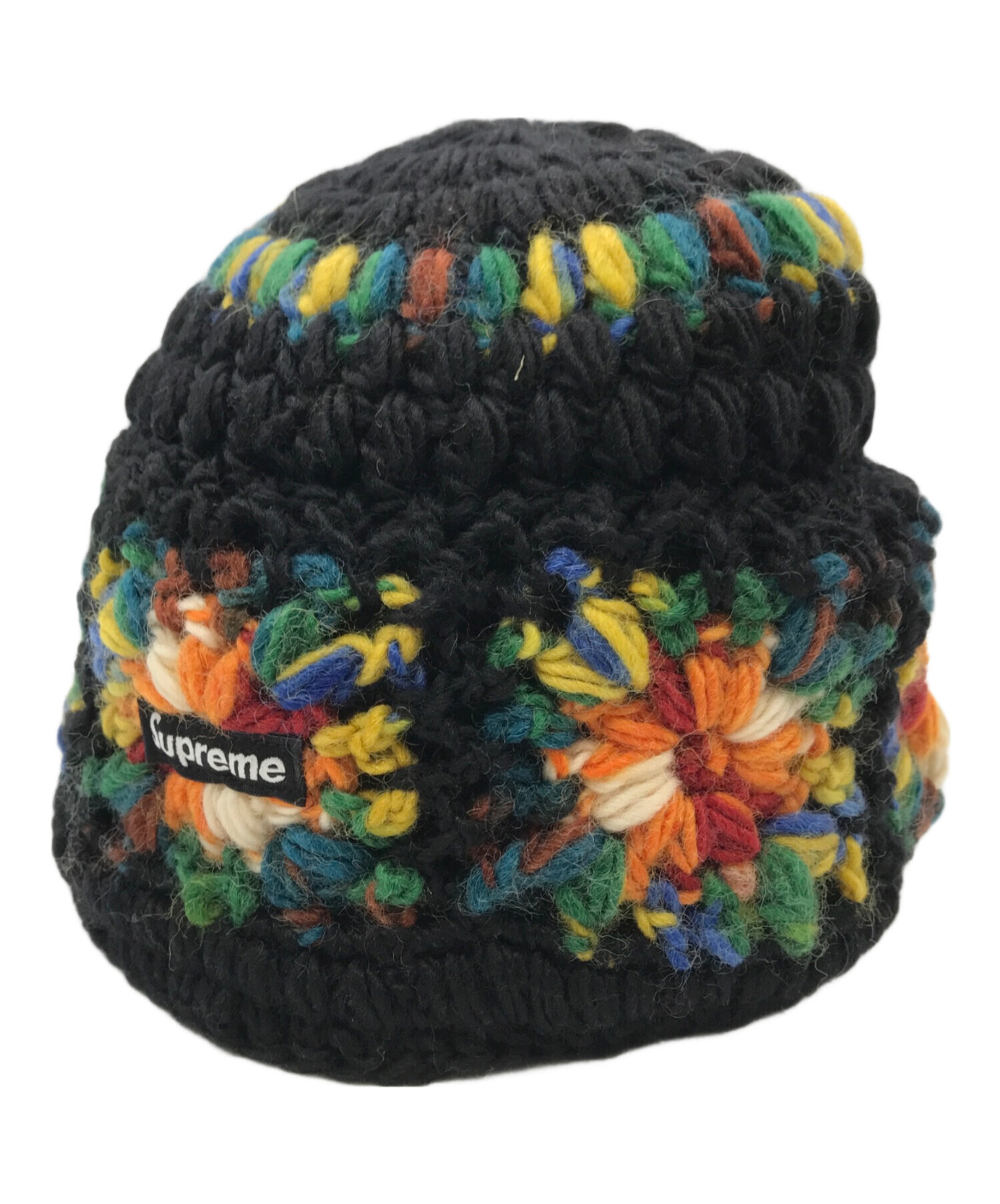 中古・古着通販】Supreme (シュプリーム) Crochet Beanie ブラック