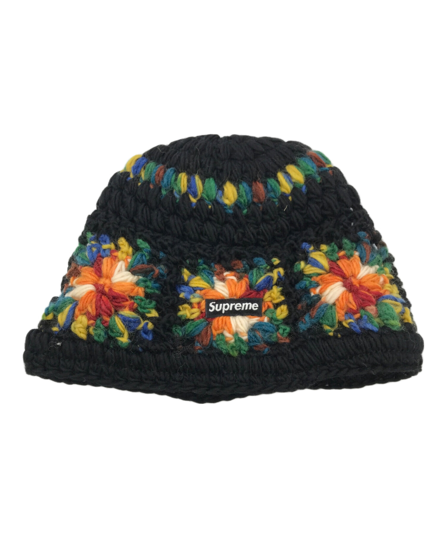 中古・古着通販】Supreme (シュプリーム) Crochet Beanie ブラック