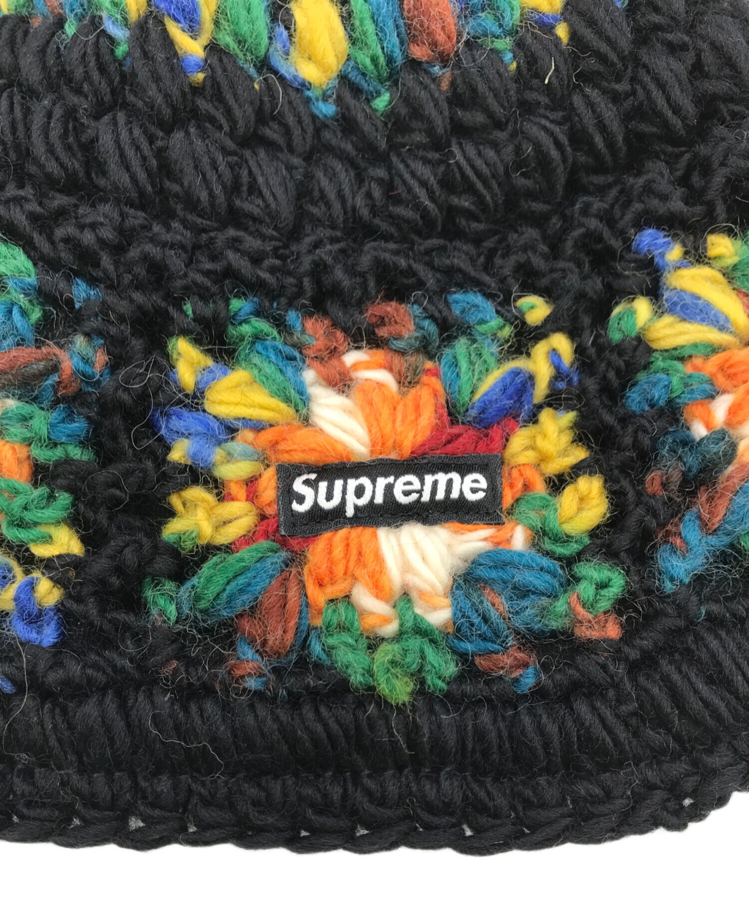 中古・古着通販】Supreme (シュプリーム) Crochet Beanie ブラック