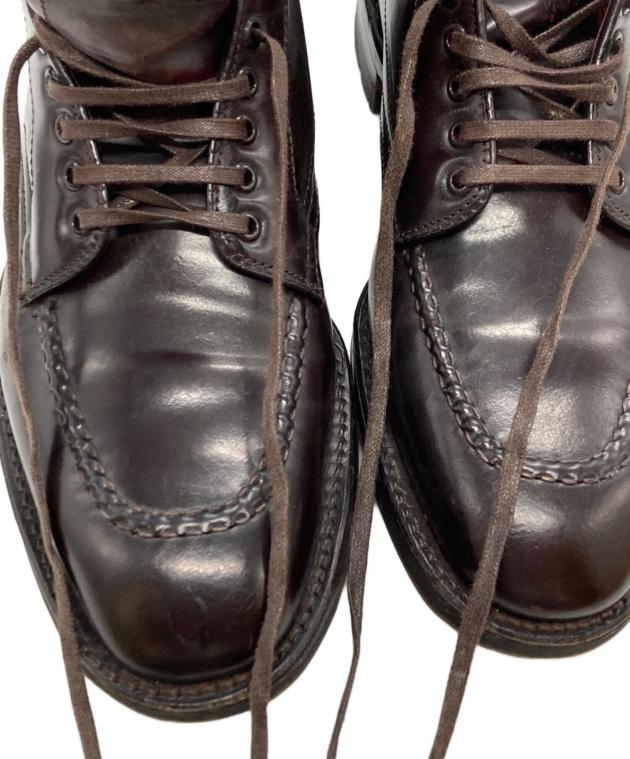 中古・古着通販】Alden (オールデン) Uチップレザーブーツ ブラウン