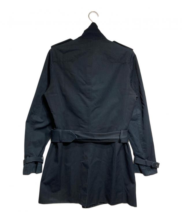 Dior Homme トレンチコート　紺色 中古・古着通販】Dior Homme (ディオール オム) 09awトレンチコート