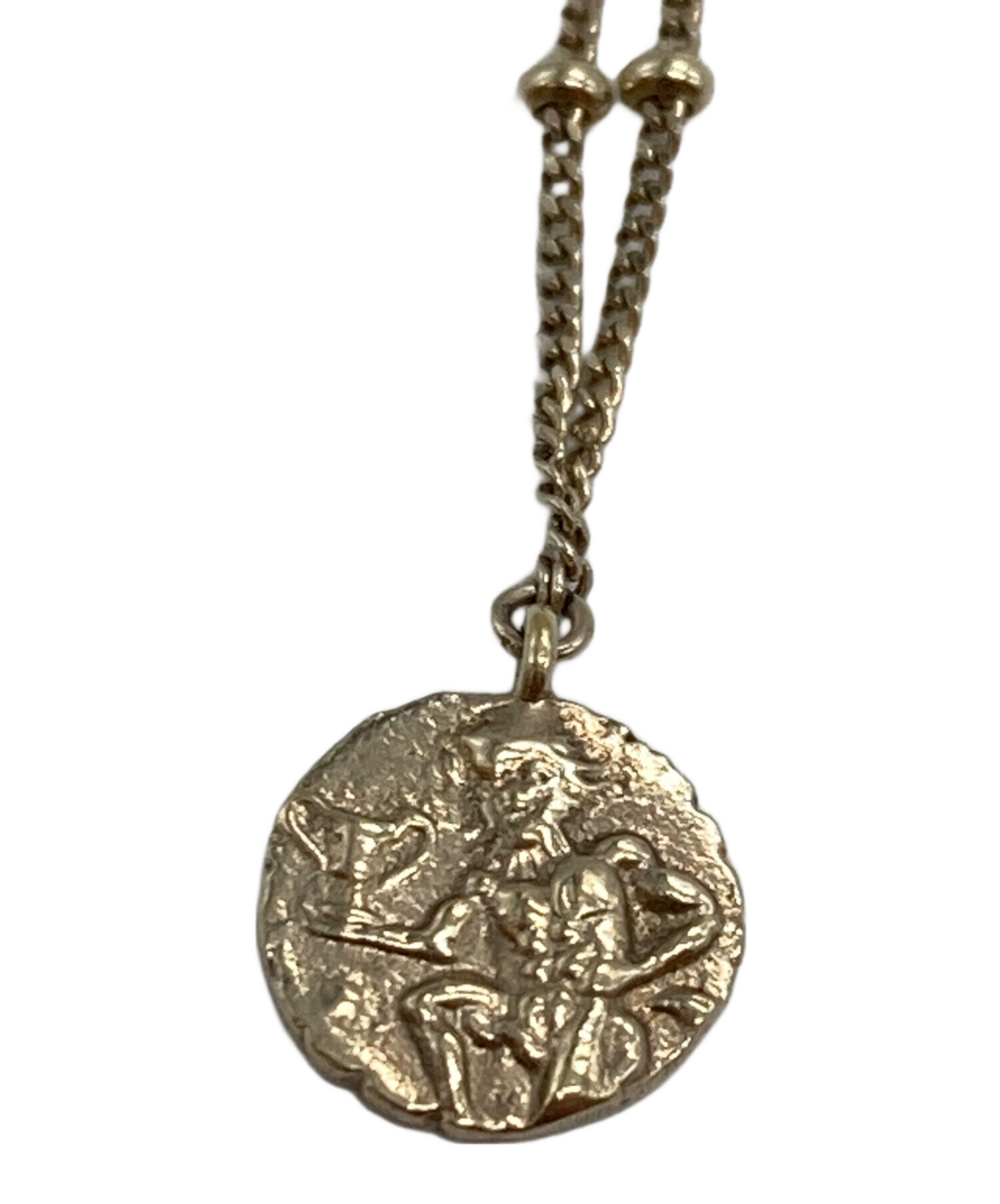 中古・古着通販】MARIHA (マリハ) Zeus/Vaseスタッドチェーンコイン