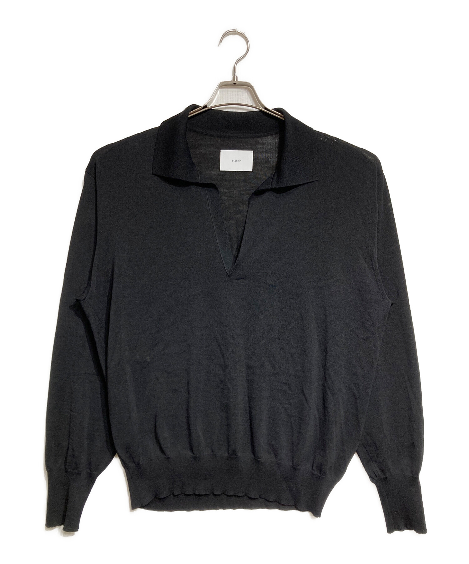 中古・古着通販】ssstein (シュタイン) WOOL SILK KNIT SKIPPER LS