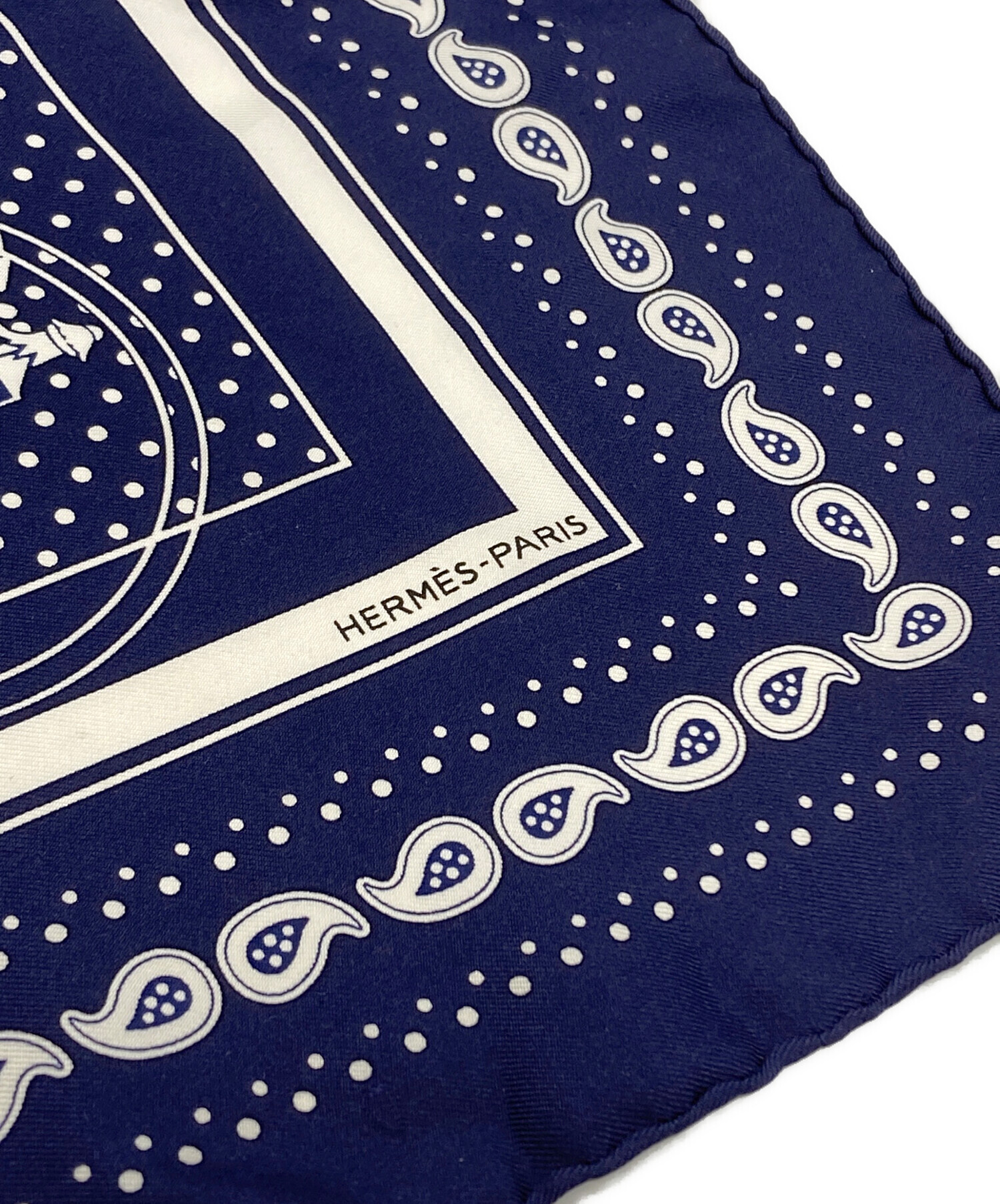 中古・古着通販】HERMES (エルメス) カレ55/Ex-Libris/エクスリブリス