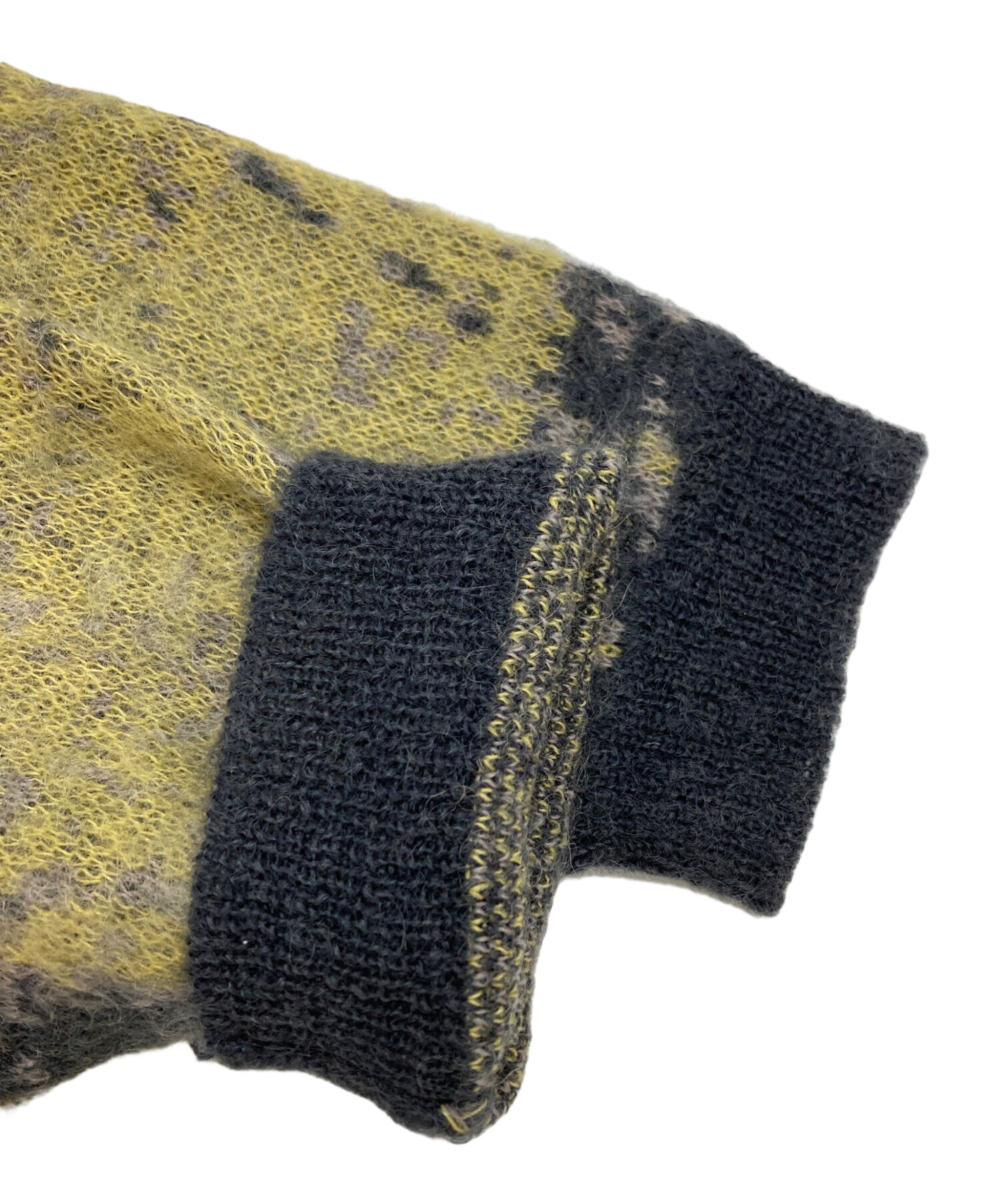 中古・古着通販】YOKE (ヨーク) Jacquard Mohair Sweater/ジャガード