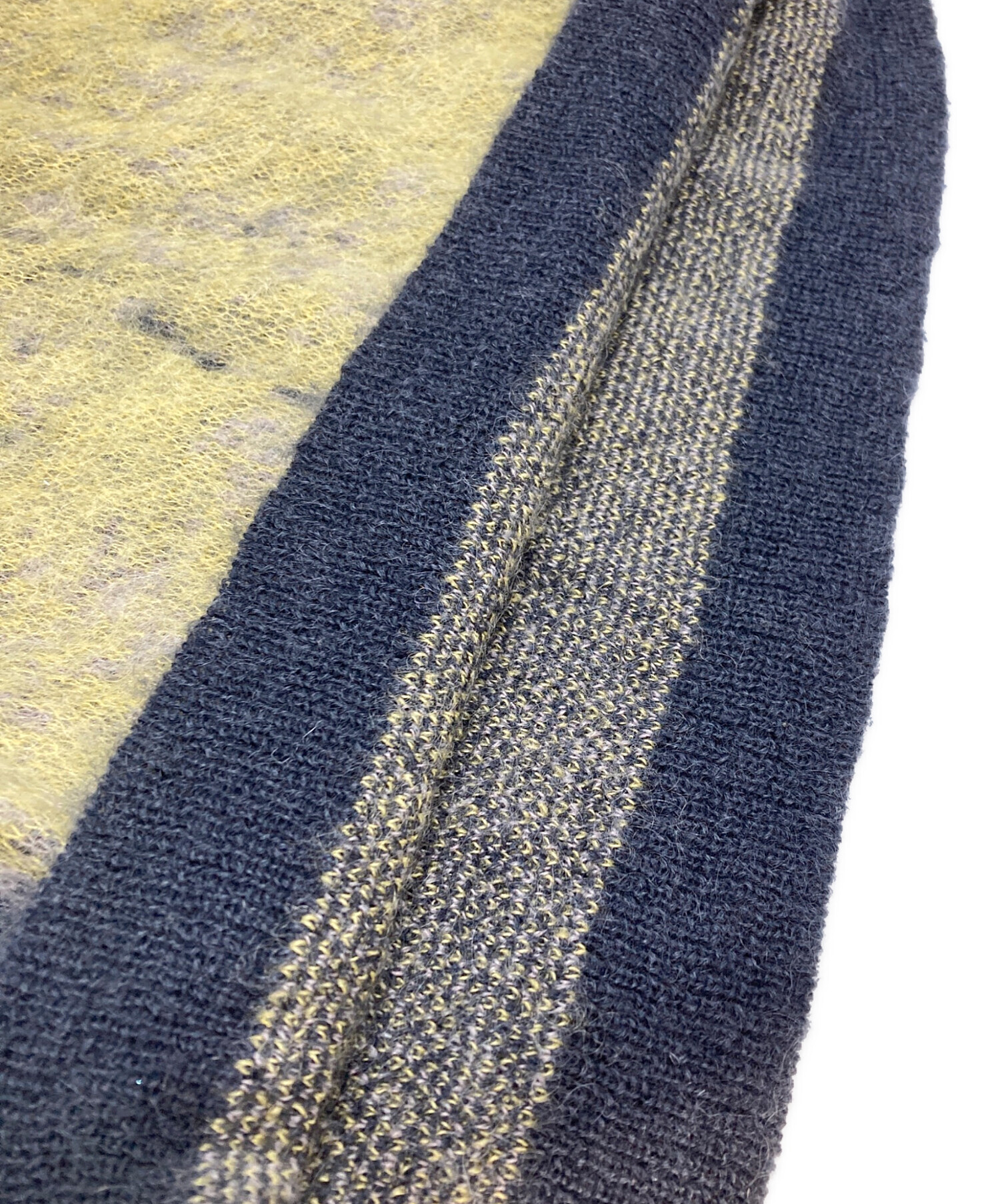 中古・古着通販】YOKE (ヨーク) Jacquard Mohair Sweater/ジャガード