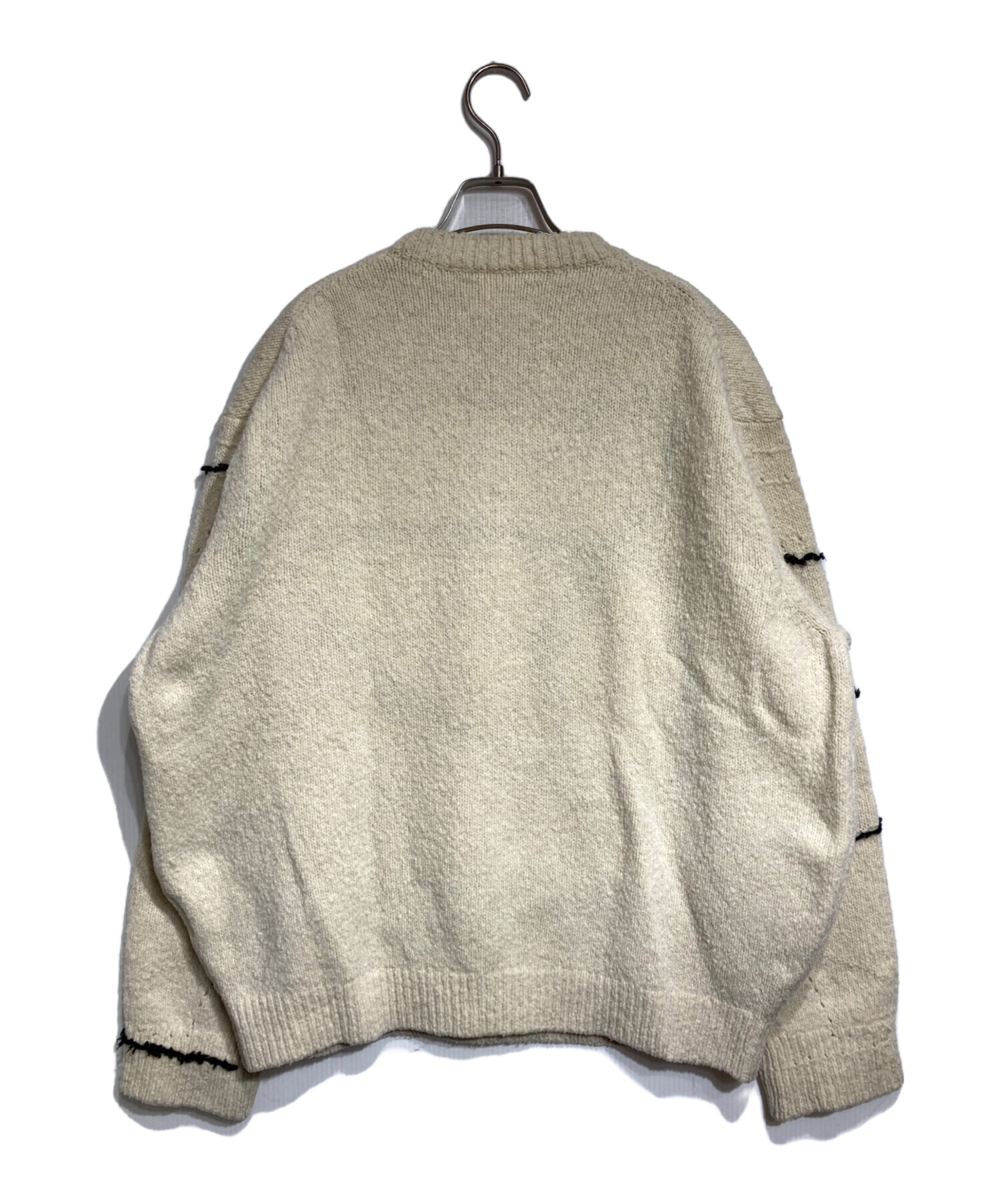 YOKE CONTINUOUS LINE EMBROIDERY SWEATER YOKE(ヨーク) ⁄ 23AW 