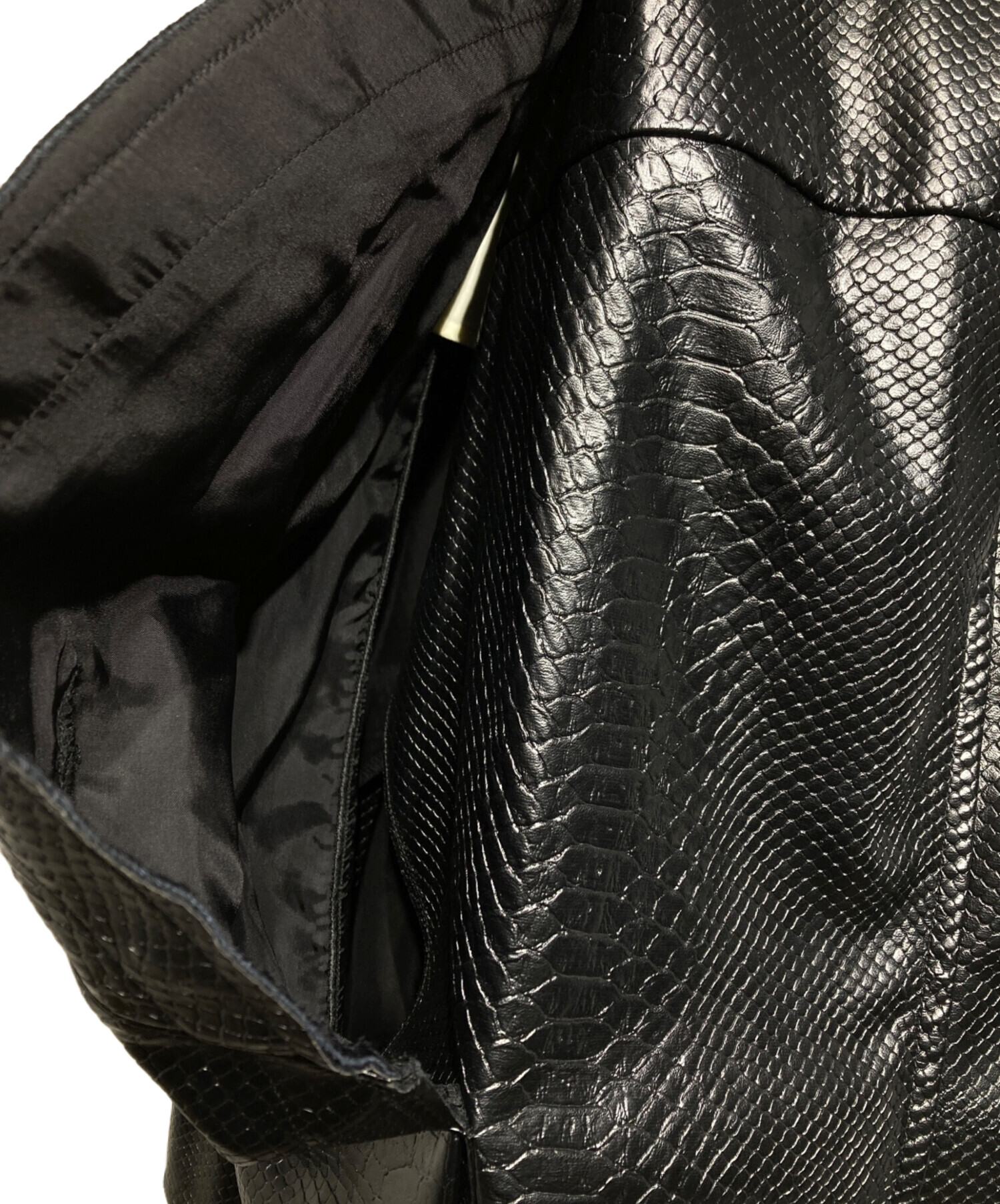 中古・古着通販】COMME des GARCONS (コムデギャルソン) フェイクレザ