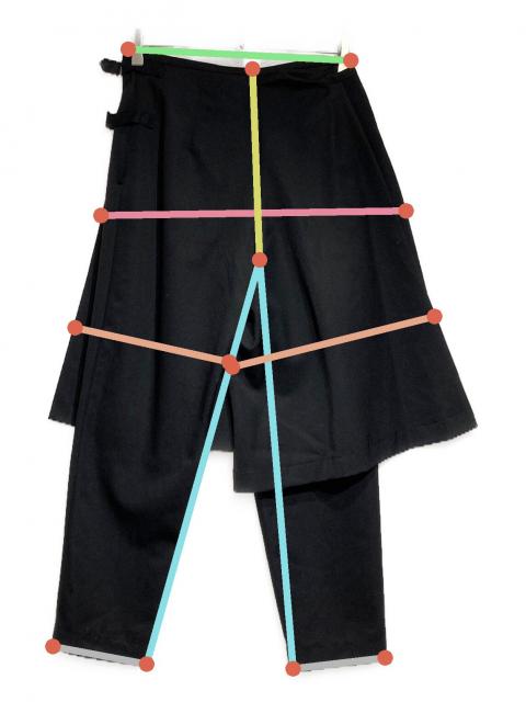 #1034 COMME des GARÇONS シアーレイヤードパンツ 古着 中古・古着通販】ROBE DE CHAMBRE COMME DES GARCONS (ローブド