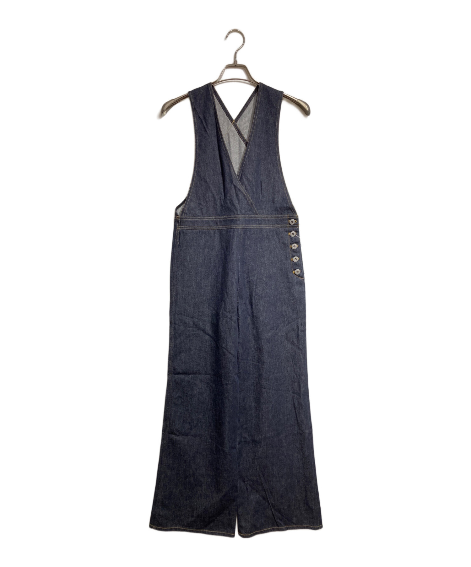 シーニュ　デニムサロペット 中古・古着通販】cygne (シーニュ) デニムサロペット/Denim Overalls