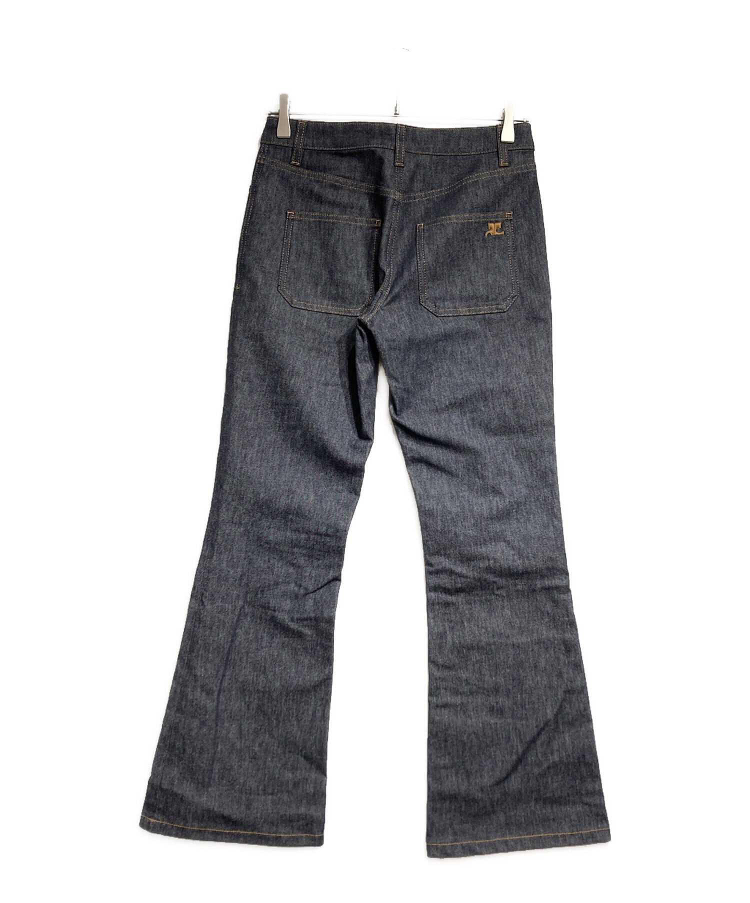 中古・古着通販】courreges (クレージュ) BOOTCUT DENIM PANTS/ブーツ 