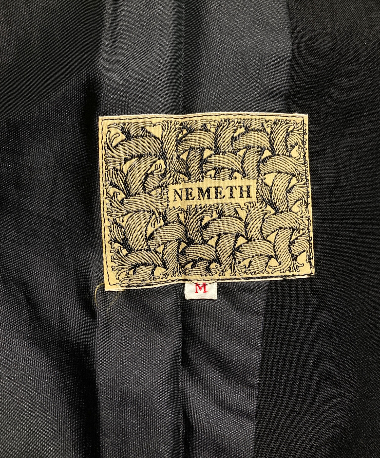 中古・古着通販】NEMETH (ネメス) 立体裁断ウールテーラードジャケット