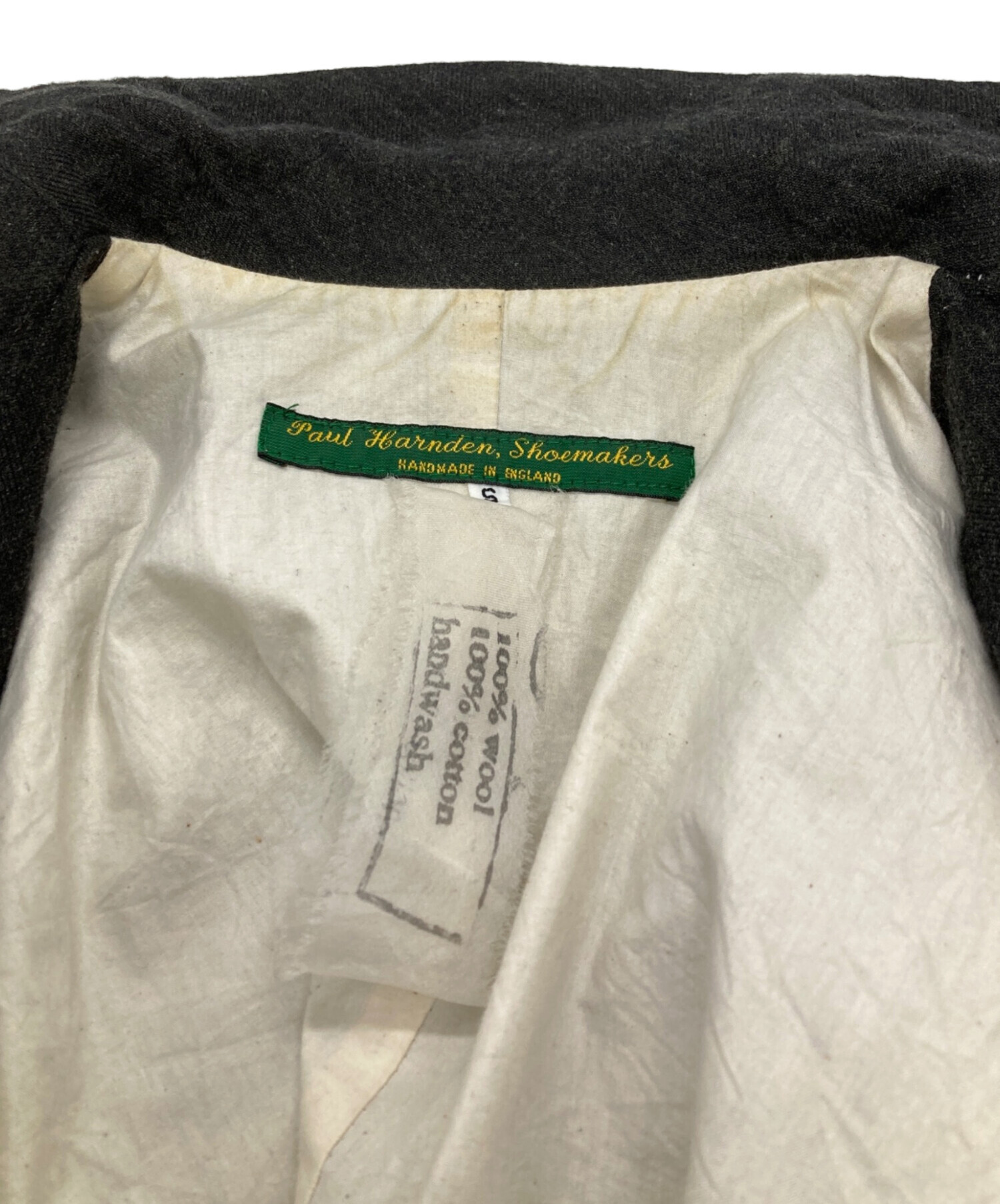 中古・古着通販】Paul Harnden (ポールハーデン) ウールピークドラペル