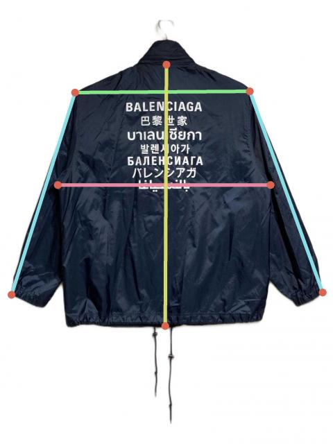 中古・古着通販】BALENCIAGA (バレンシアガ) バックプリントトラック