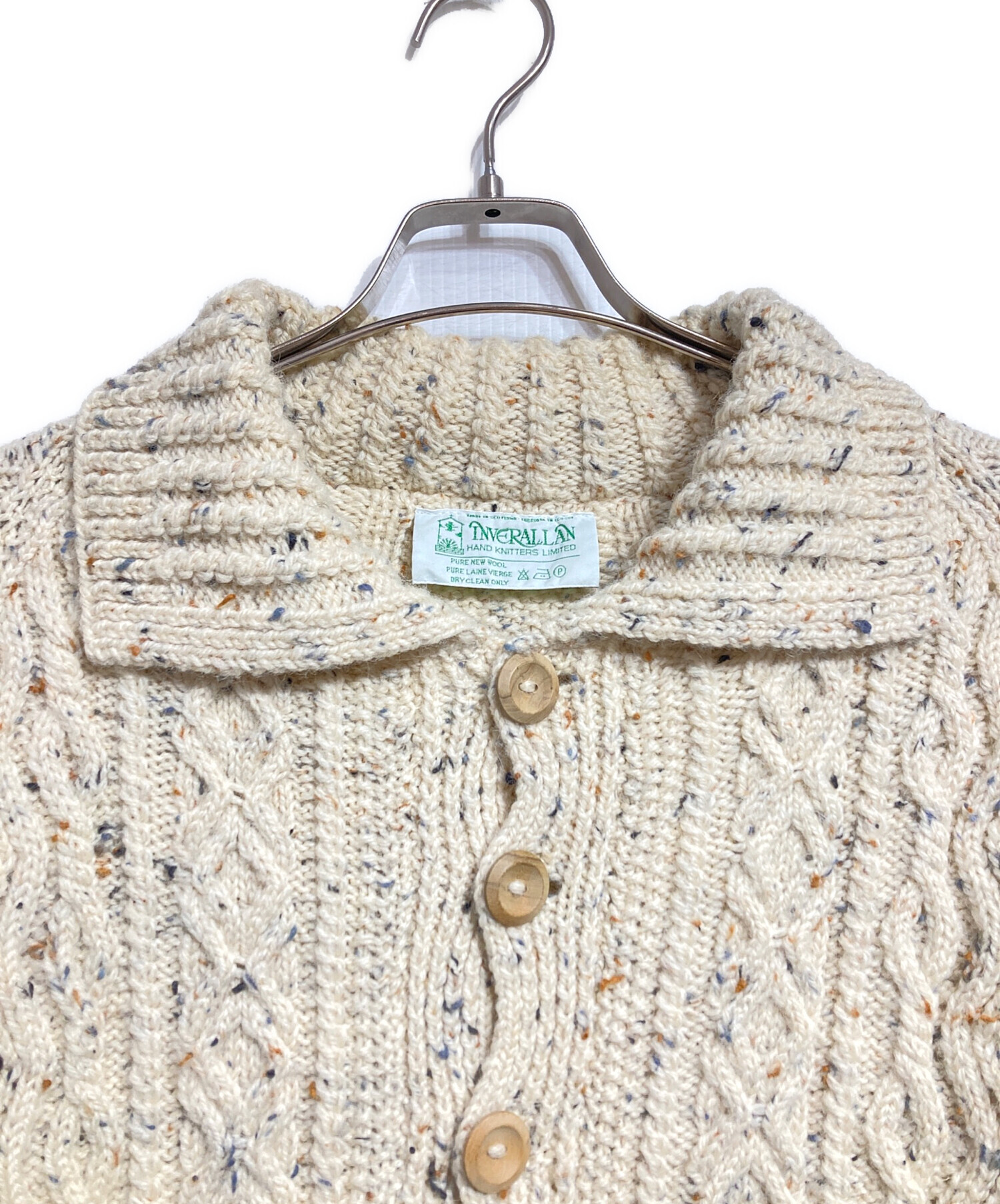 小物 90s INVERALLAN vintage knit 中古・古着通販】INVERALLAN (インバーアラン) アランニット