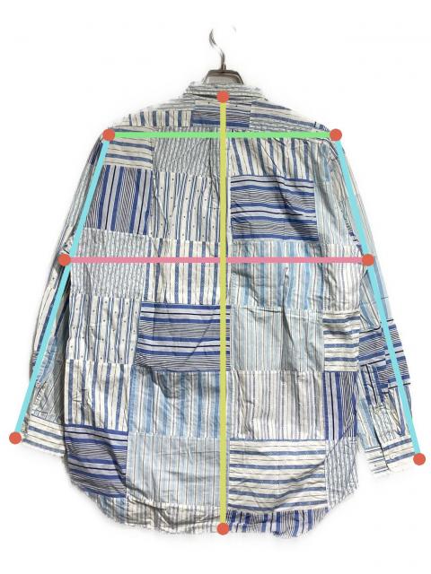 中古・古着通販】POLO COUNTRY (ポロカントリー) パッチワークシャツ