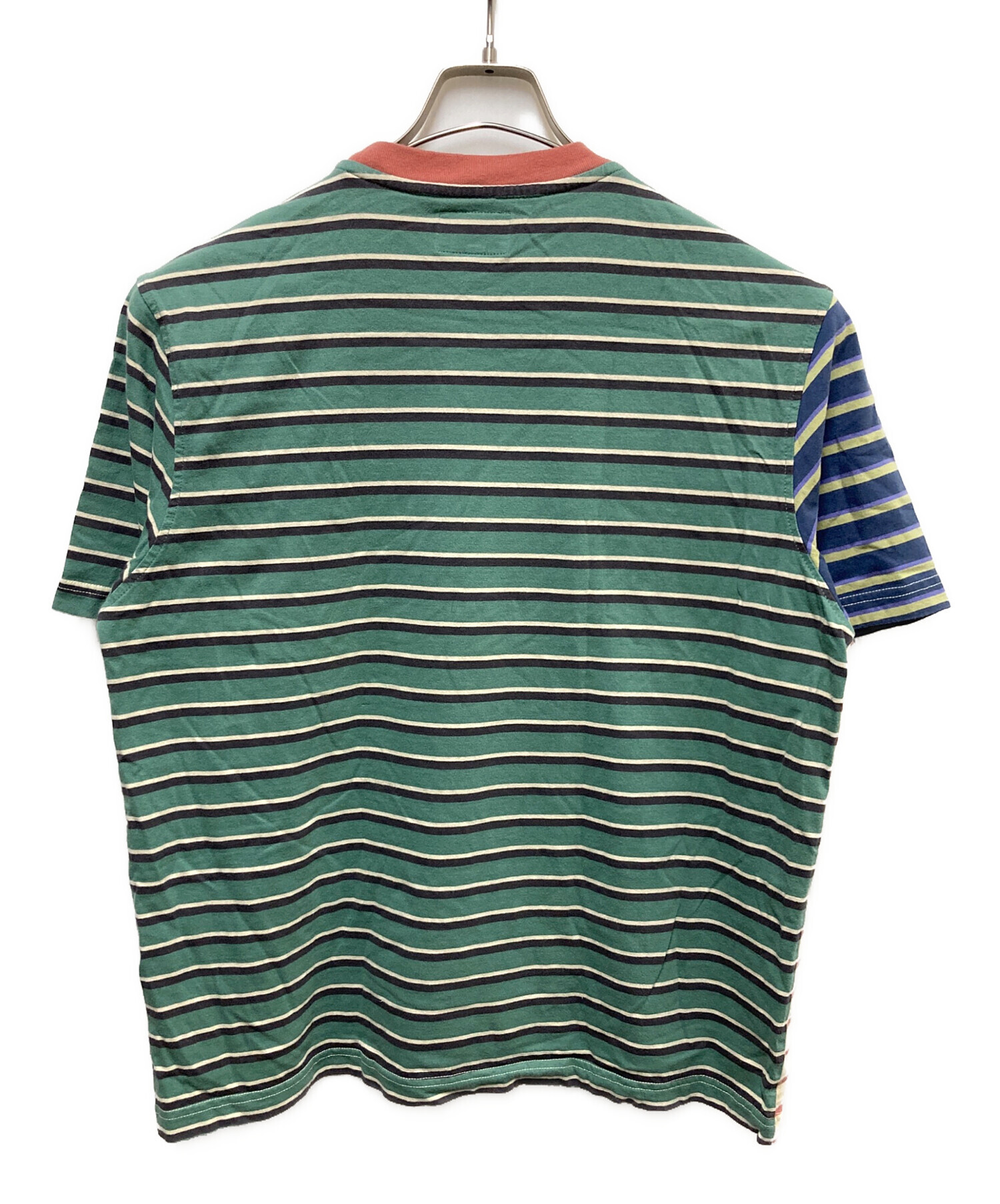 中古・古着通販】stussy (ステューシー) マルチボーダーTシャツ