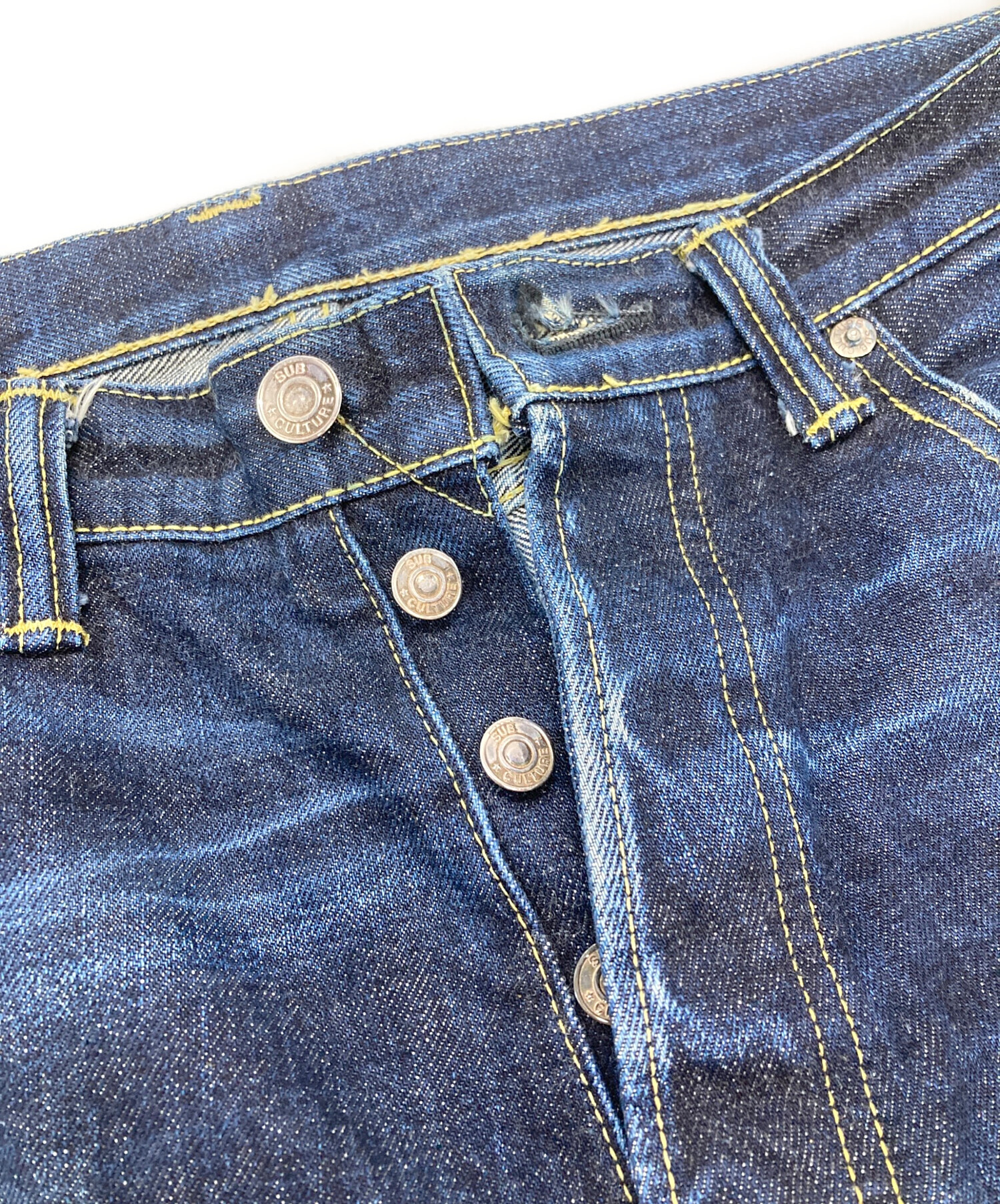 中古・古着通販】Subculture (サブカルチャー) S01XX DENIM PANTS(エス
