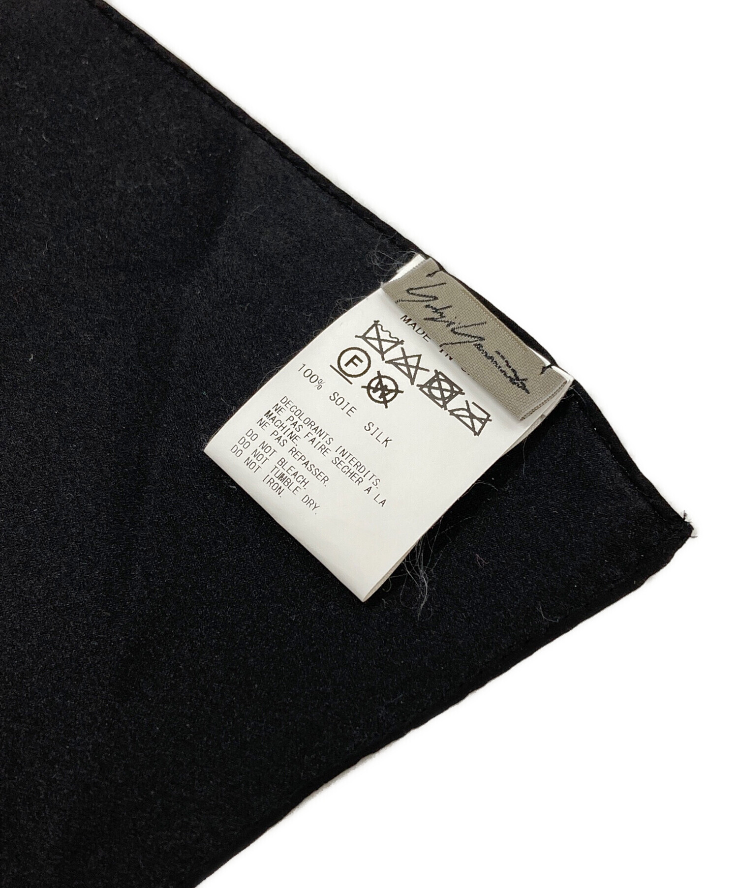 中古・古着通販】YOHJI YAMAMOTO (ヨウジヤマモト) シルクスカーフ