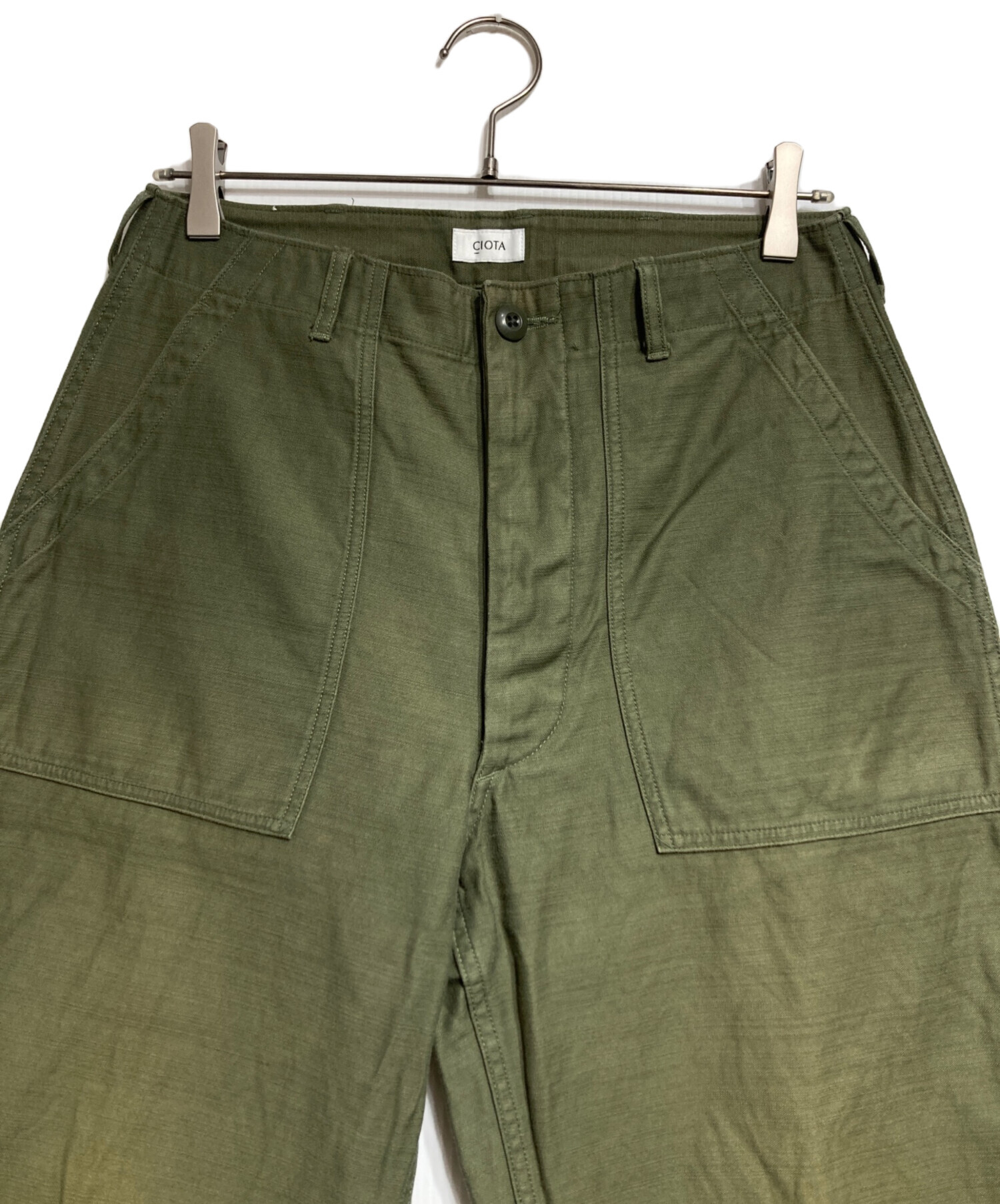 中古・古着通販】CIOTA (シオタ) ベイカーパンツ/Baker pants グリーン