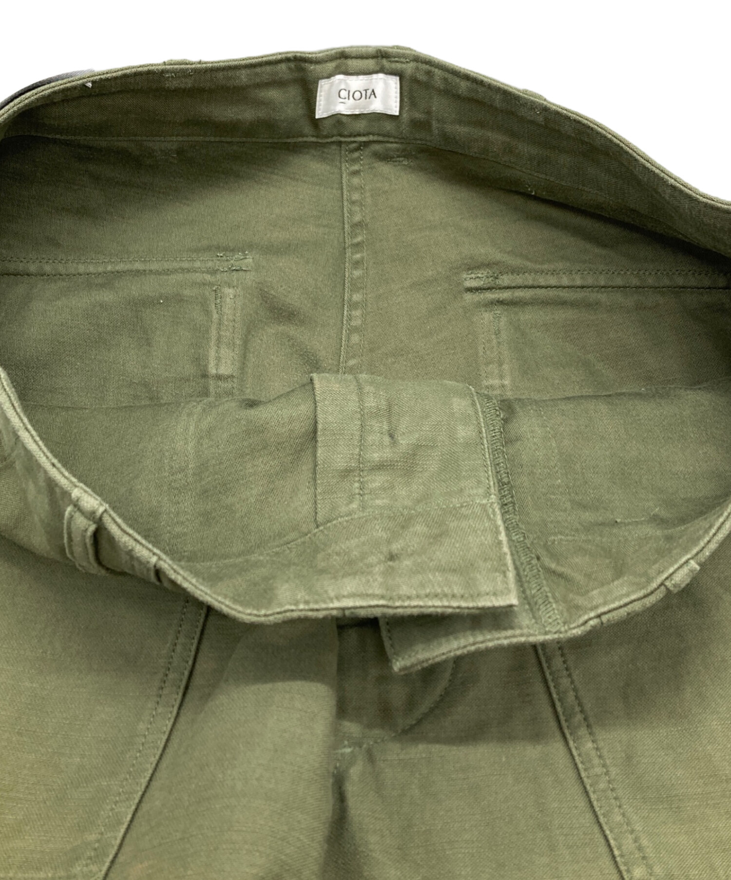 【未使用に近い】 初期 CIOTA ベイカーパンツ 中古・古着通販】CIOTA (シオタ) ベイカーパンツ/Baker pants グリーン