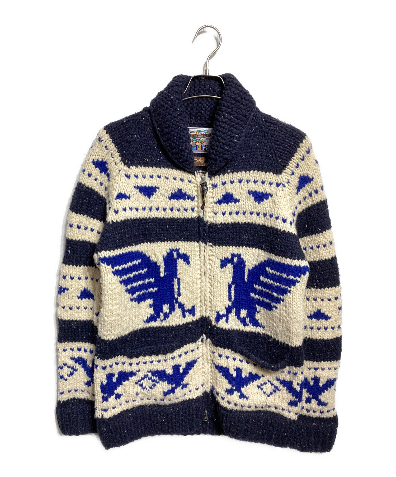 中古・古着通販】KANATA (カナタ) カウチンニットカーディガン