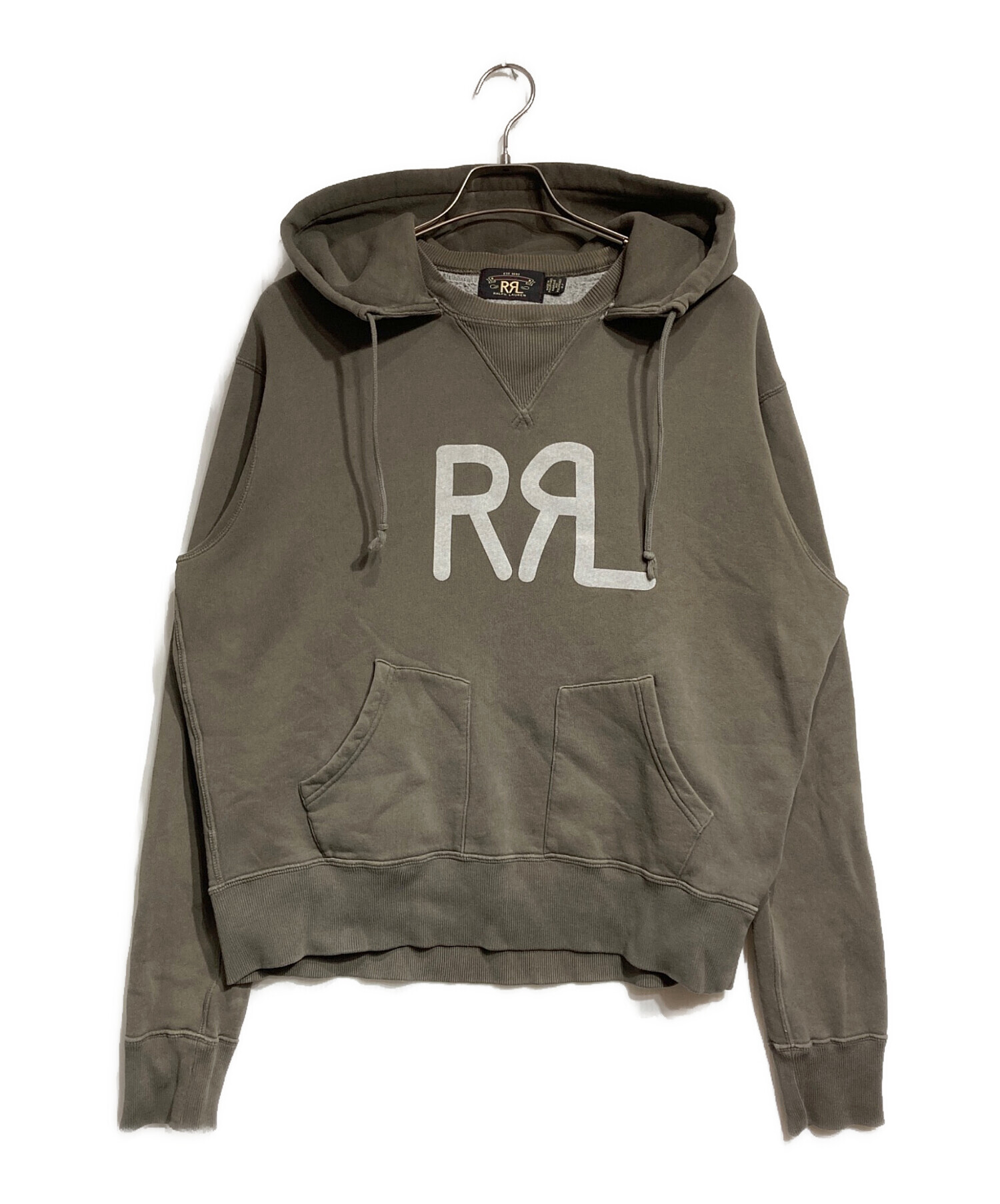 中古・古着通販】RRL (ダブルアールエル) ロゴプリント後付け 