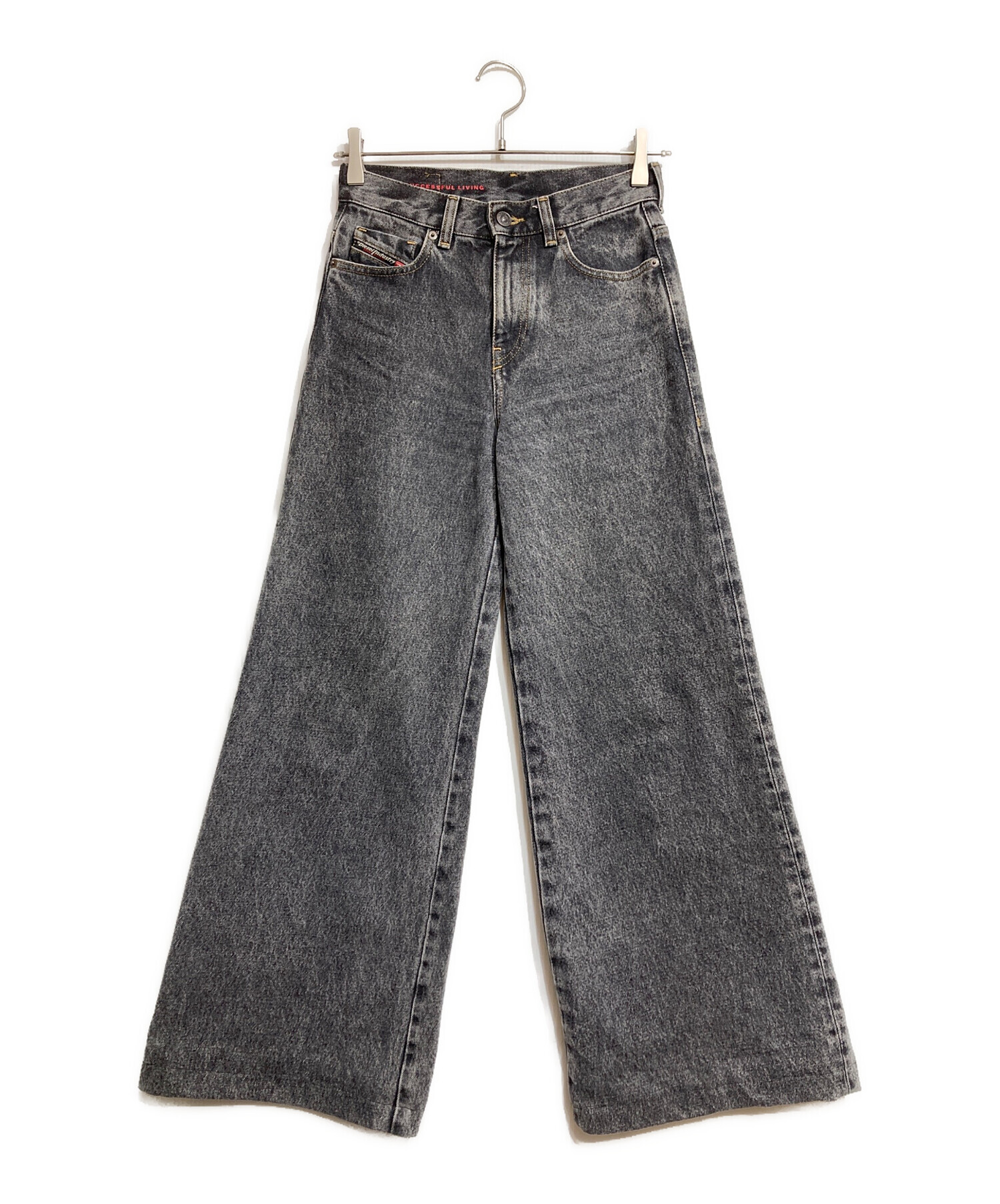 美品 DIESEL ディーゼル D-AKEMI ワイドデニムパンツ ジーンズ サイズ