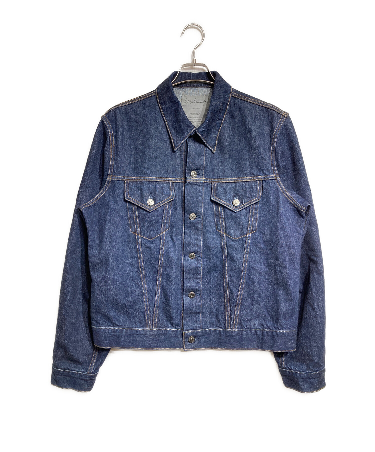 yohji yamamoto POUR HOMME デニムジャケット 【古着】【中古】 全年齢】yohji yamamoto POUR HOMME デニムジャケット メンズ ヨウジ