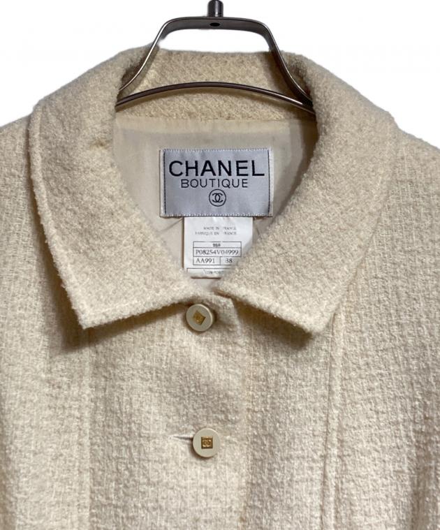 中古・古着通販】CHANEL (シャネル) ココボタンツイードジャケット