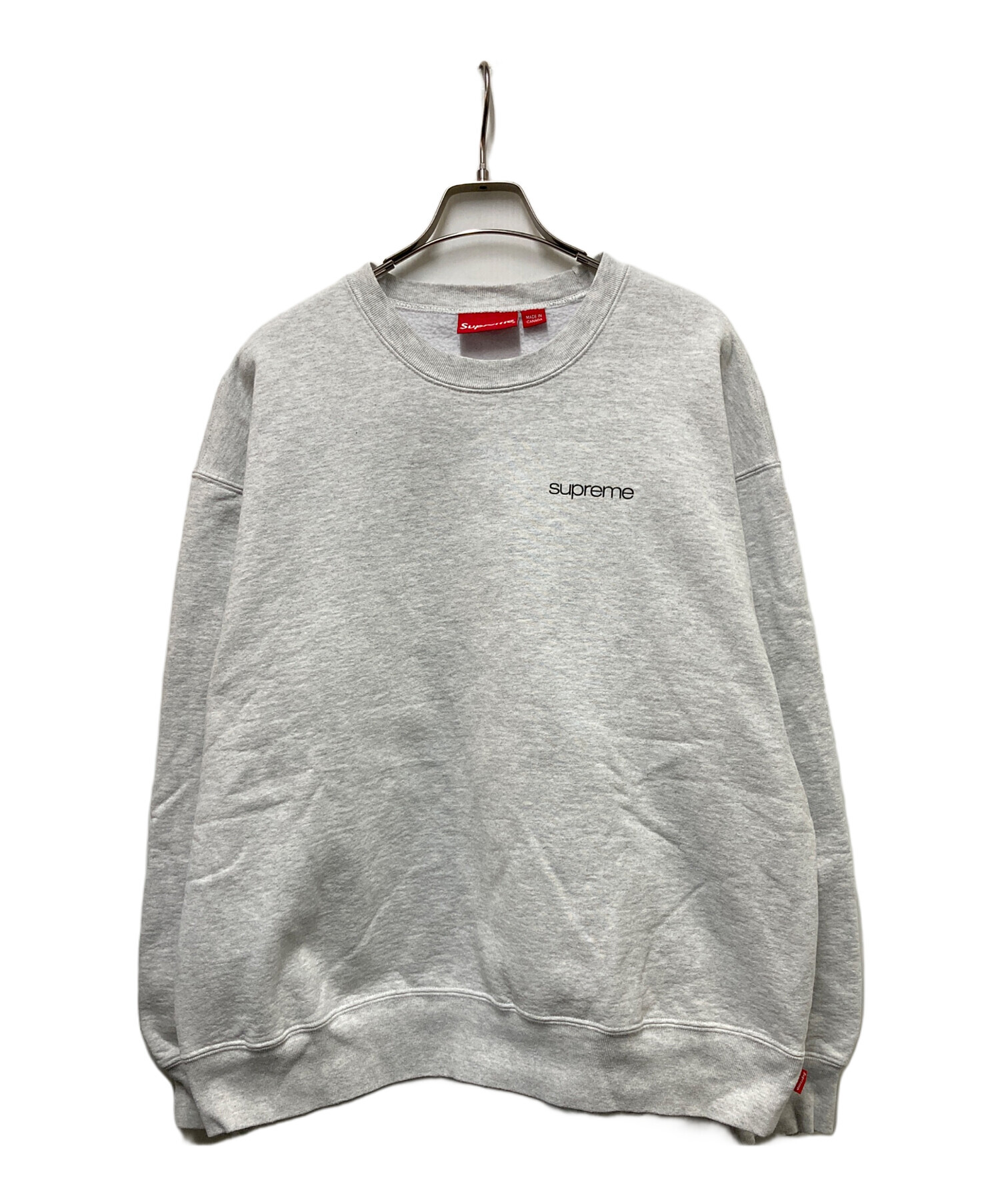 中古・古着通販】SUPREME (シュプリーム) NYC Crewneck グレー サイズ