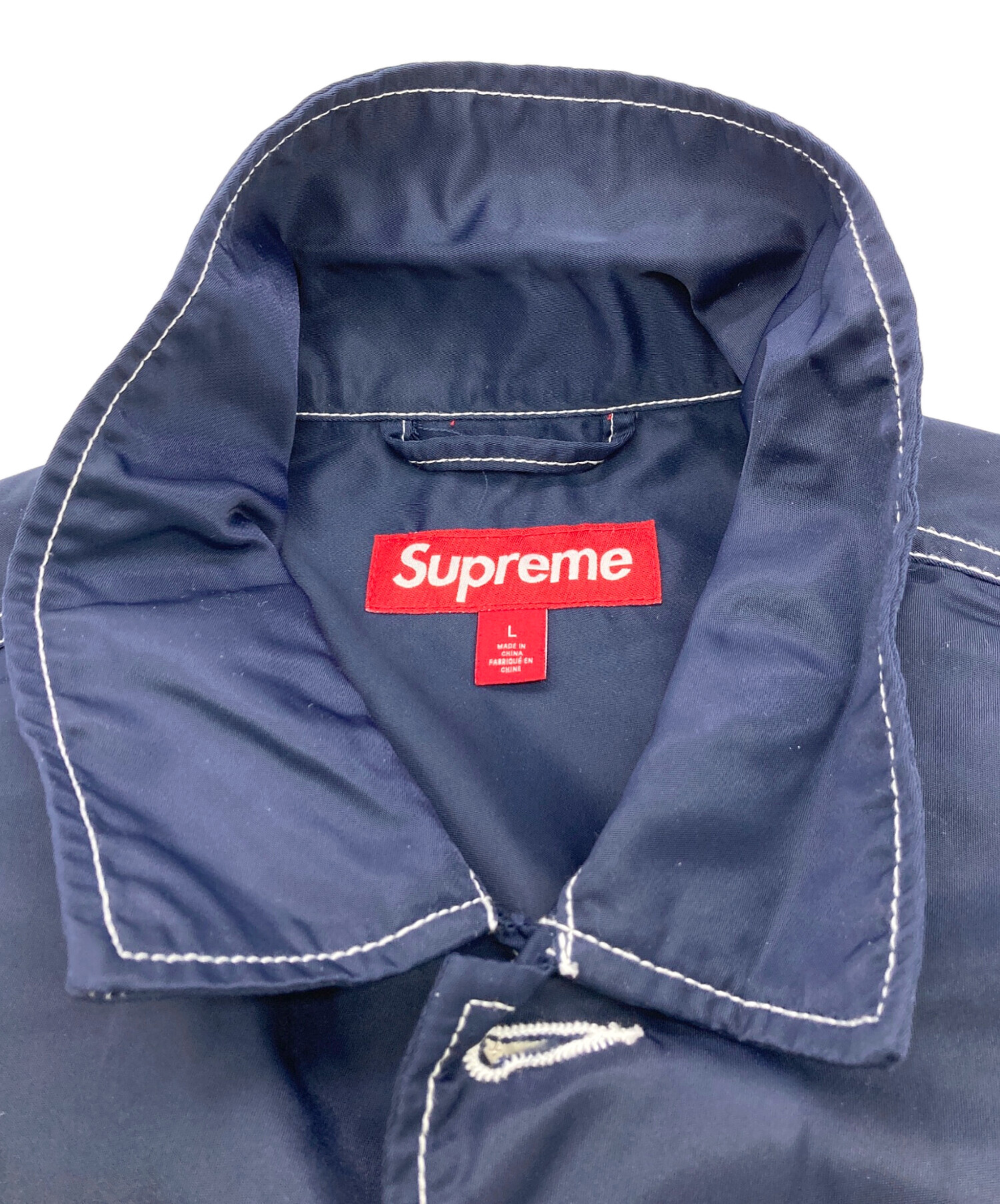 中古・古着通販】Supreme (シュプリーム) Nylon chore coat ネイビー