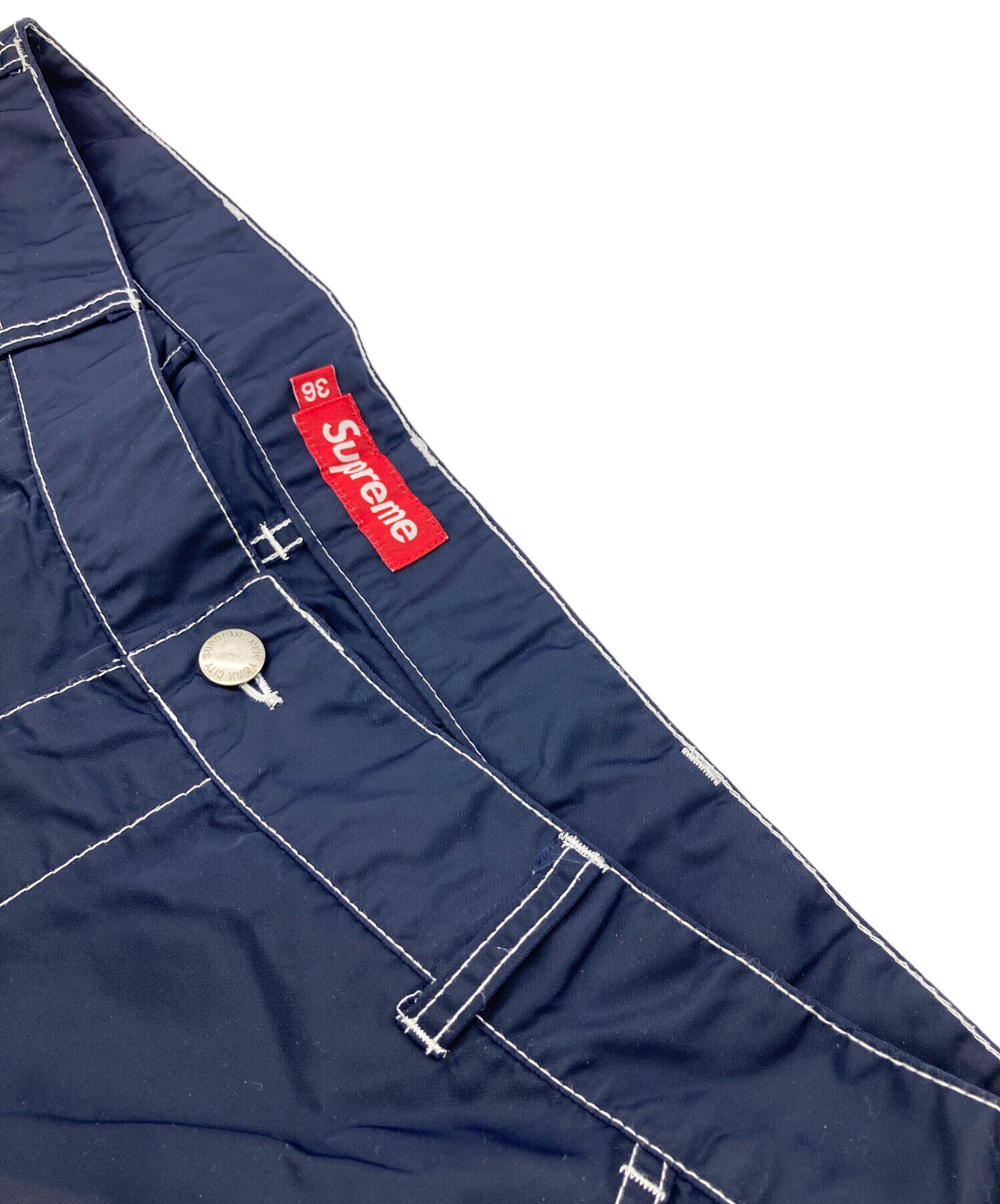 中古・古着通販】SUPREME (シュプリーム) nylon cargo pant ネイビー