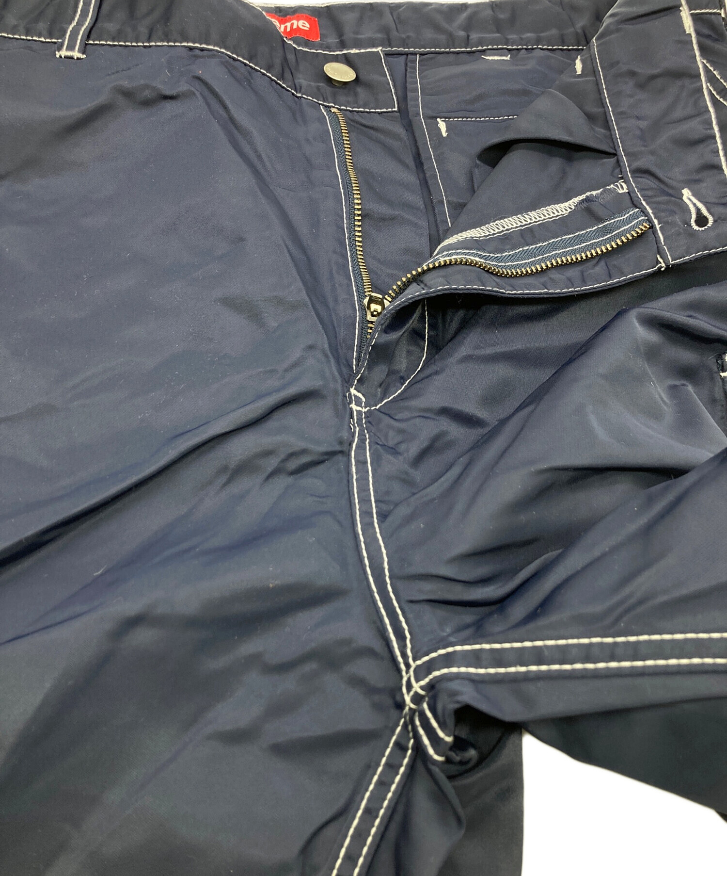 中古・古着通販】SUPREME (シュプリーム) nylon cargo pant ネイビー
