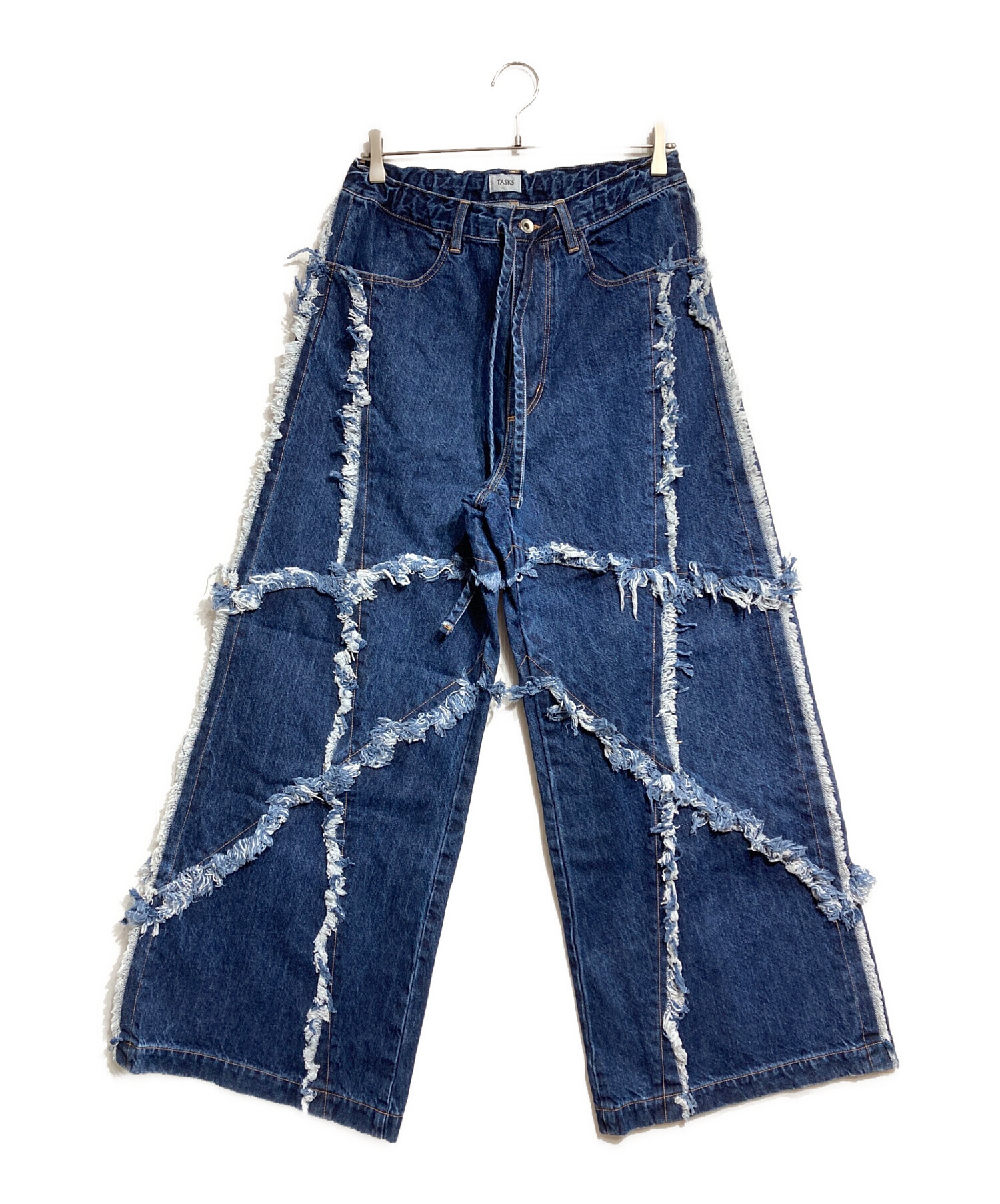 中古・古着通販】TASKS (タスク) ダメージ加工デニムパンツ/Denim