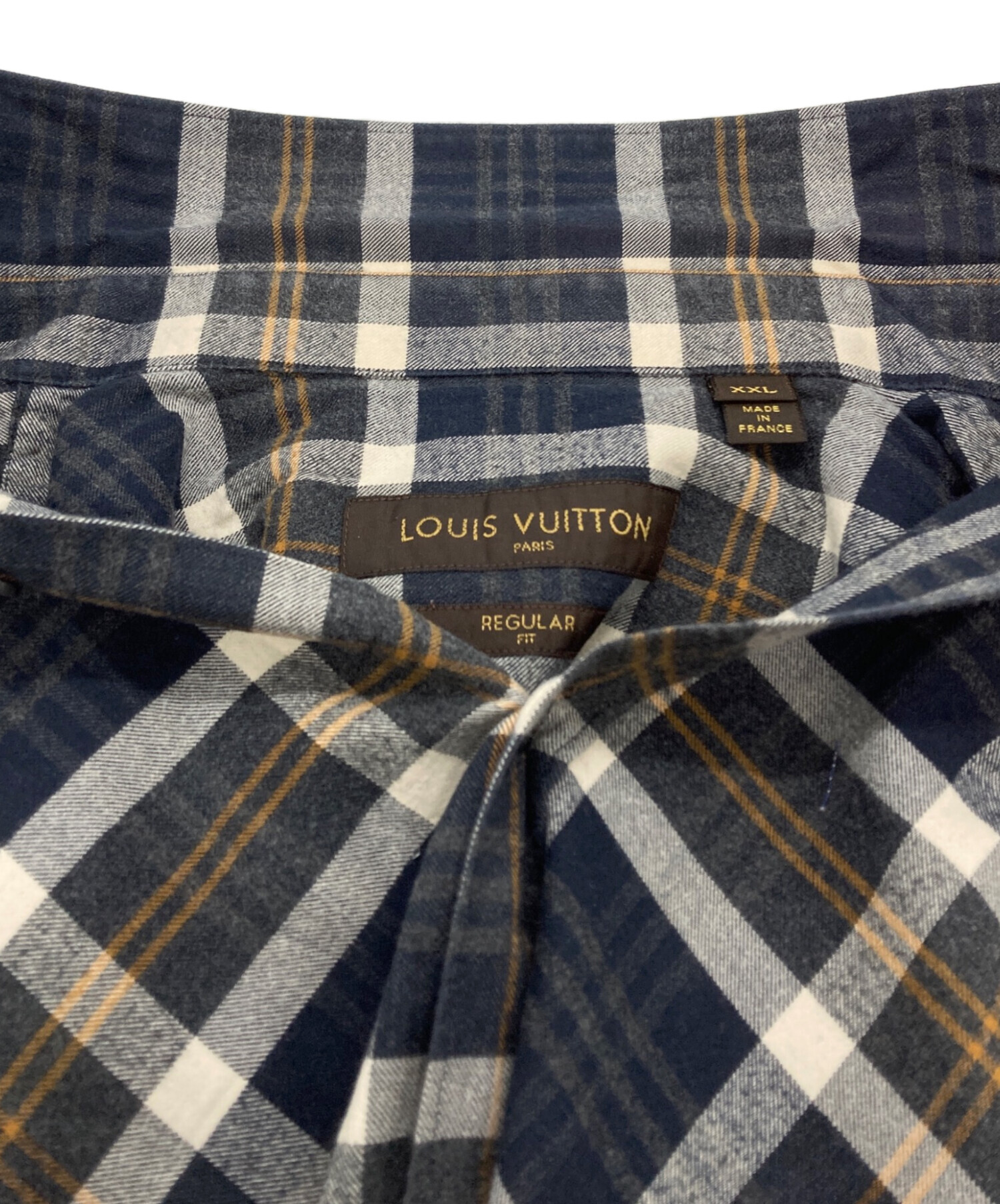 中古・古着通販】LOUIS VUITTON (ルイ ヴィトン) 裾刺繍チェック
