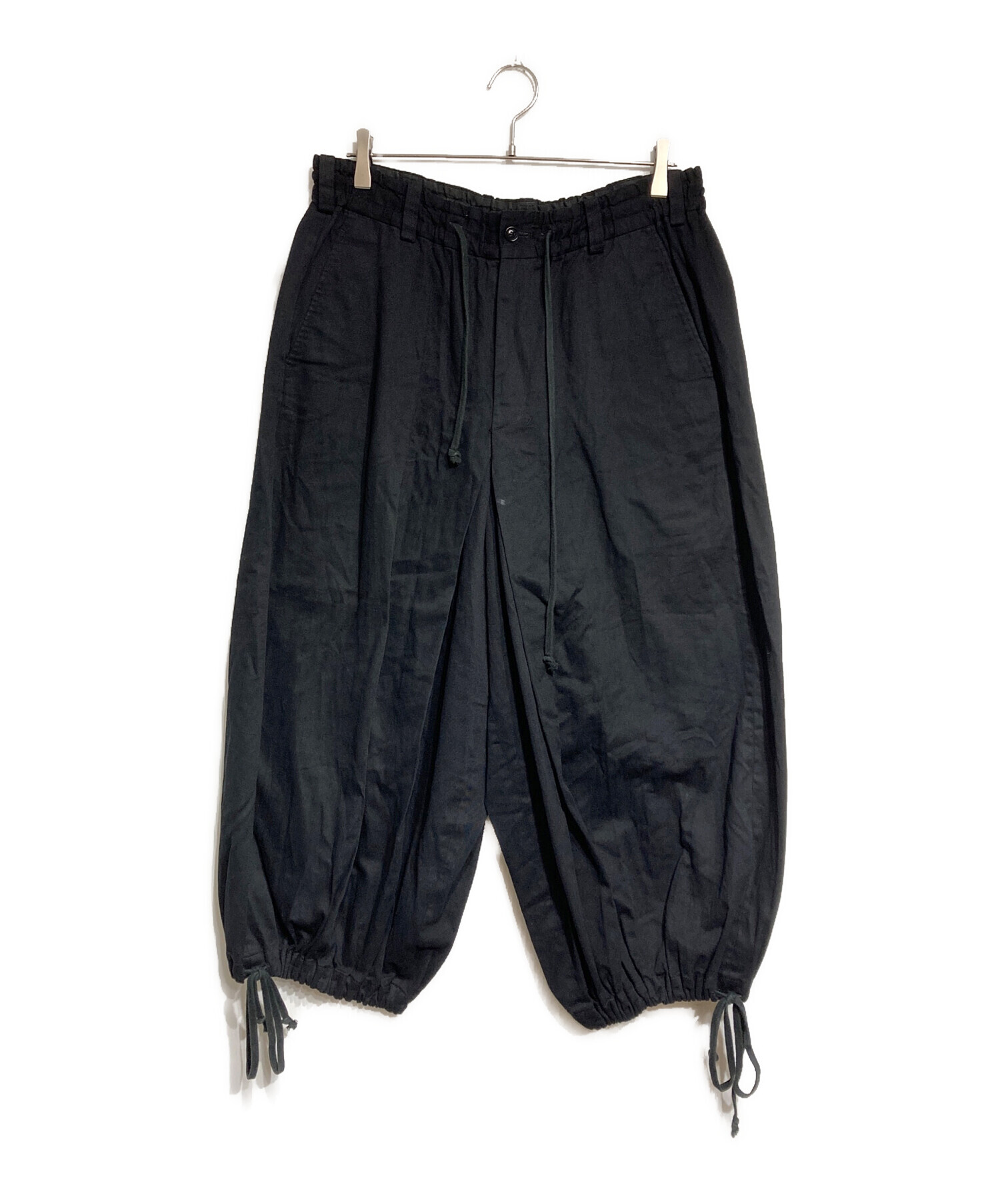 中古・古着通販】s'yte (サイト) ツイルハカマバルーンパンツ ブラック
