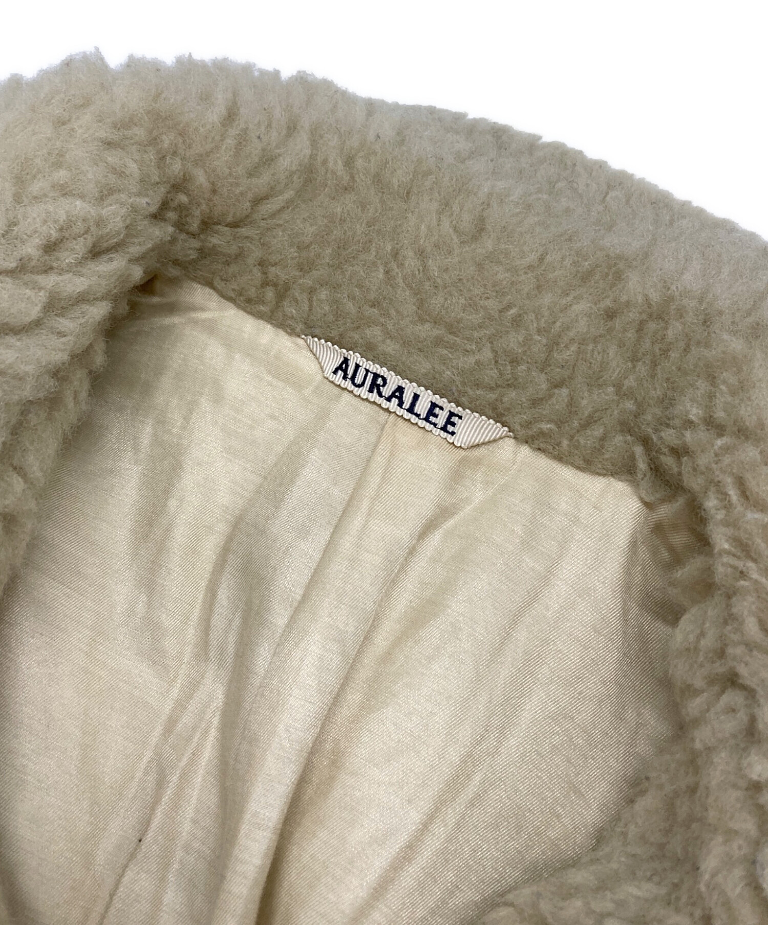 中古・古着通販】AURALEE (オーラリー) SHETLAND WOOL BOA BIG BLOUSON