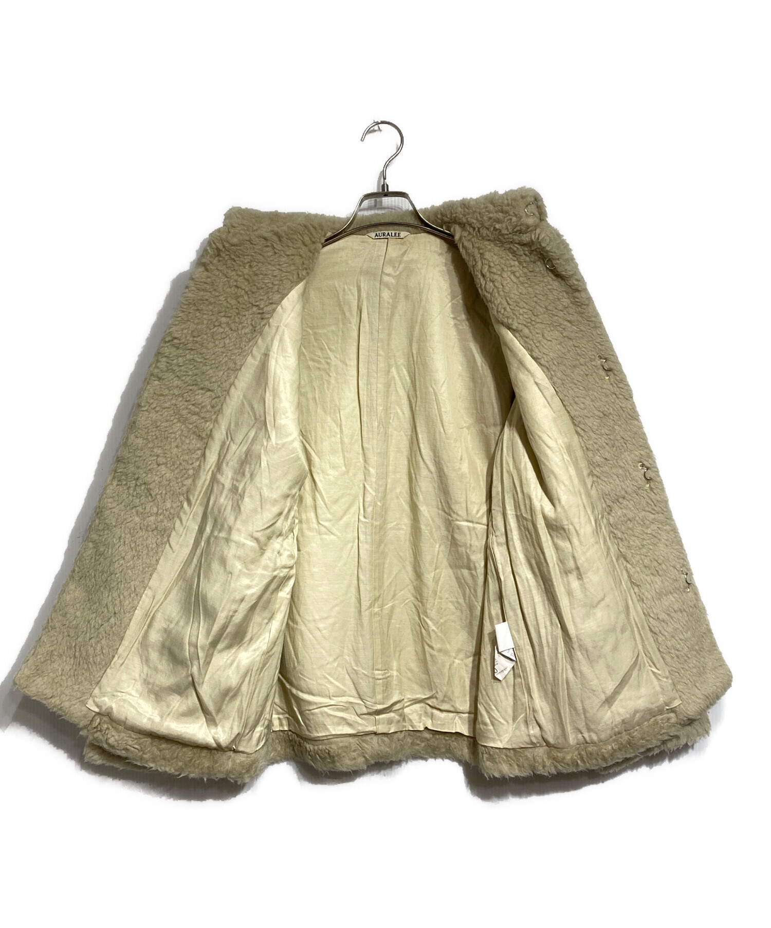 中古・古着通販】AURALEE (オーラリー) SHETLAND WOOL BOA BIG BLOUSON