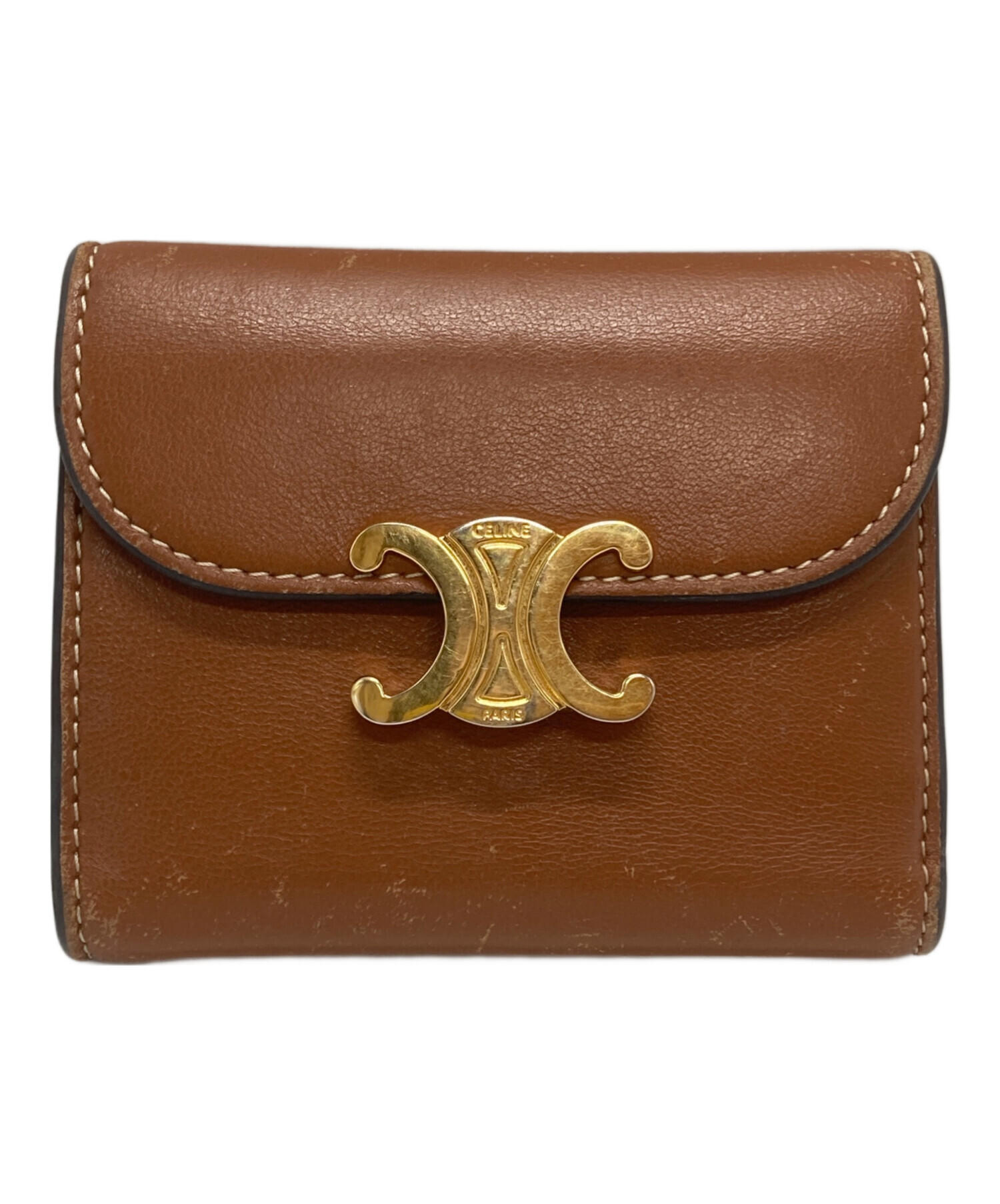 中古・古着通販】CELINE (セリーヌ) トリオンフスモールフラップ