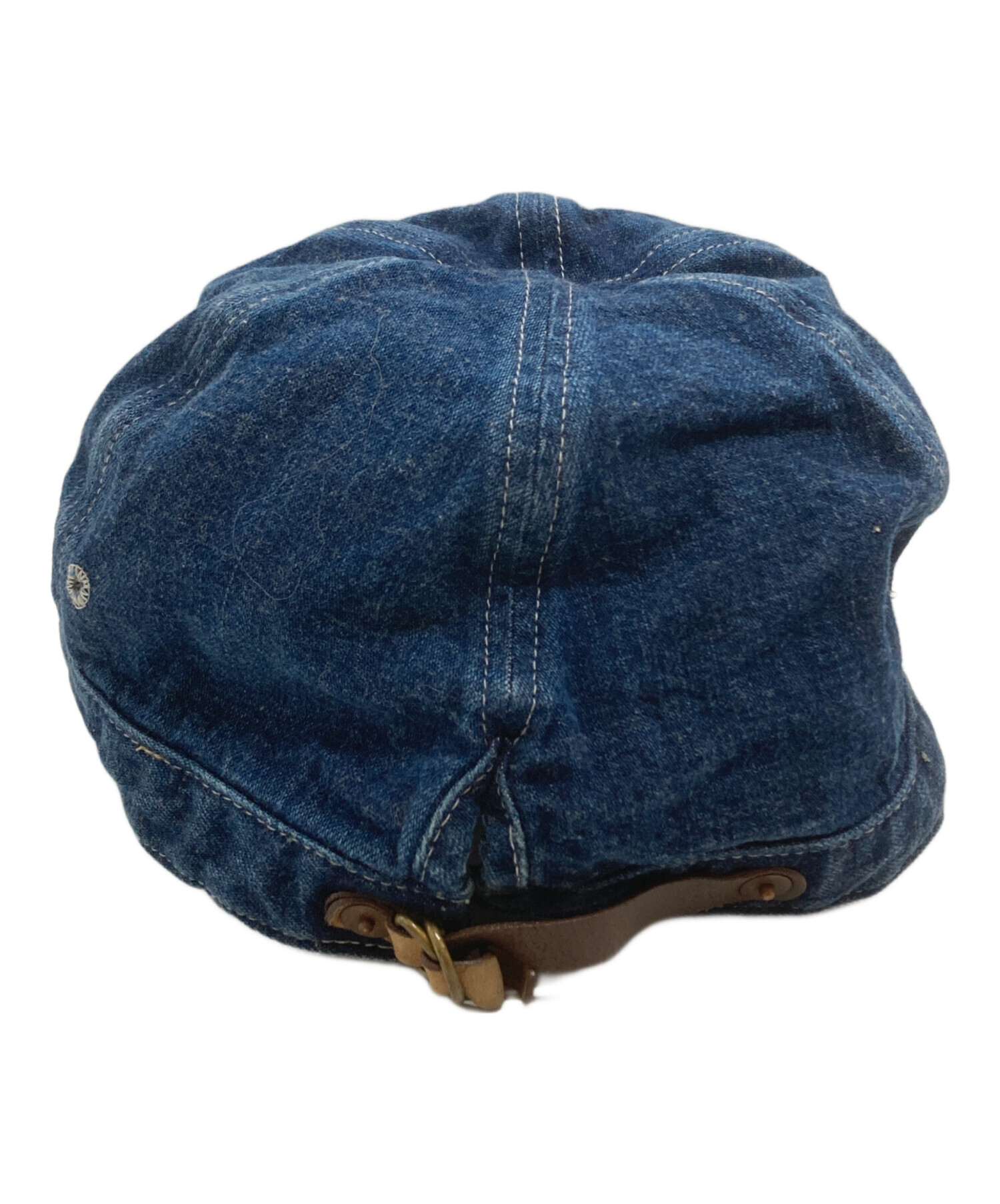 RRL ダブルアールエル デニム キャスケット ワークキャップ 濃紺 美品 中古・古着通販】RRL (ダブルアールエル) デニムワークキャップ/Denim