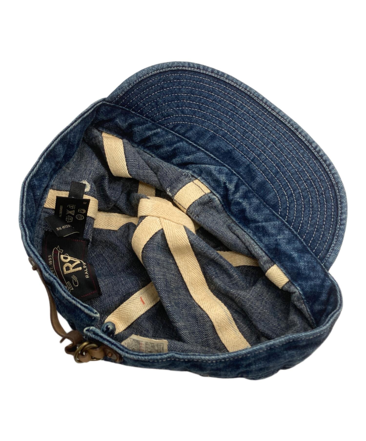 中古・古着通販】RRL (ダブルアールエル) デニムワークキャップ/Denim