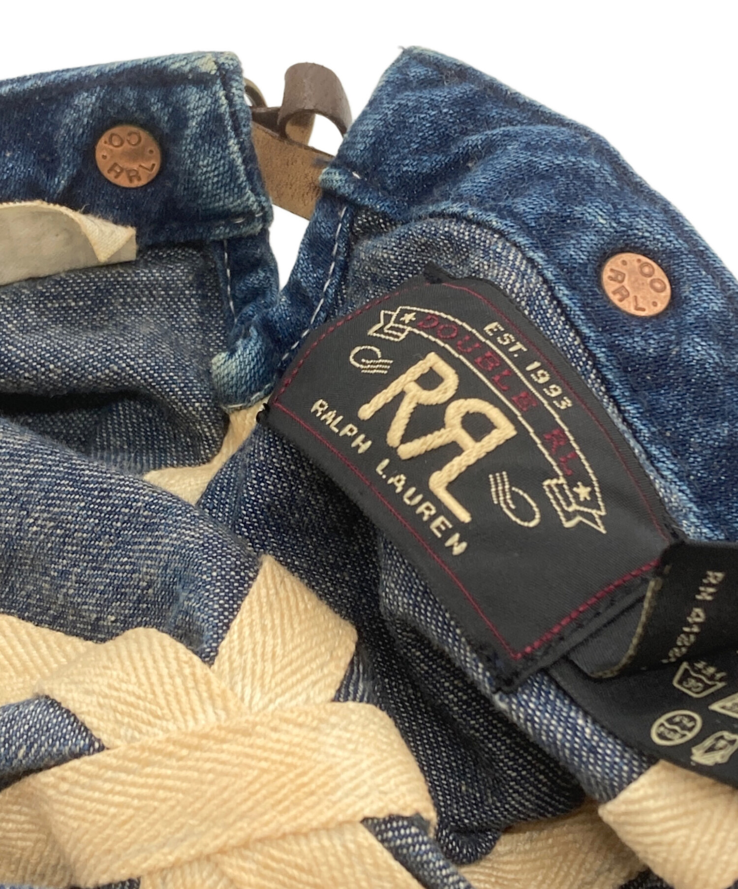 中古・古着通販】RRL (ダブルアールエル) デニムワークキャップ/Denim