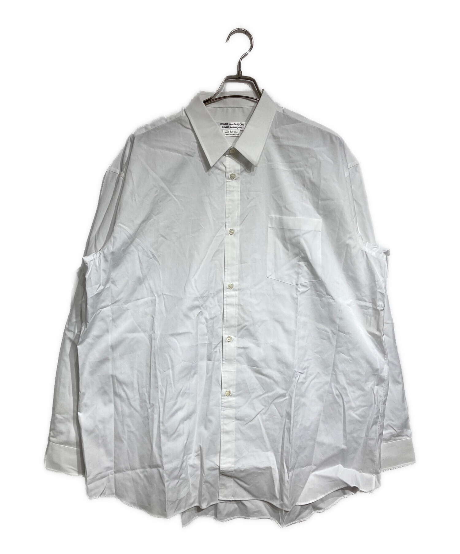 【未使用】COMME des GARÇONS シャツMサイズ　オーバーサイズ 中古・古着通販】COMME des GARCONS COMME des GARCONS
