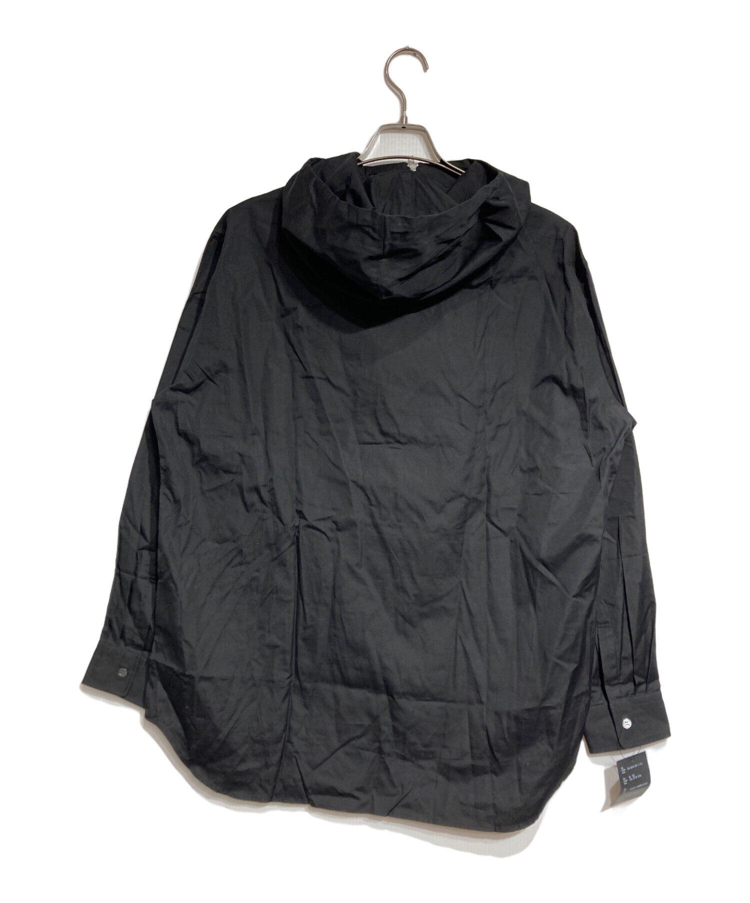 コムデギャルソン シャツ 黒 フード付きブルゾン 中古・古着通販】COMME des GARCONS HOMME DEUX (コムデギャルソン