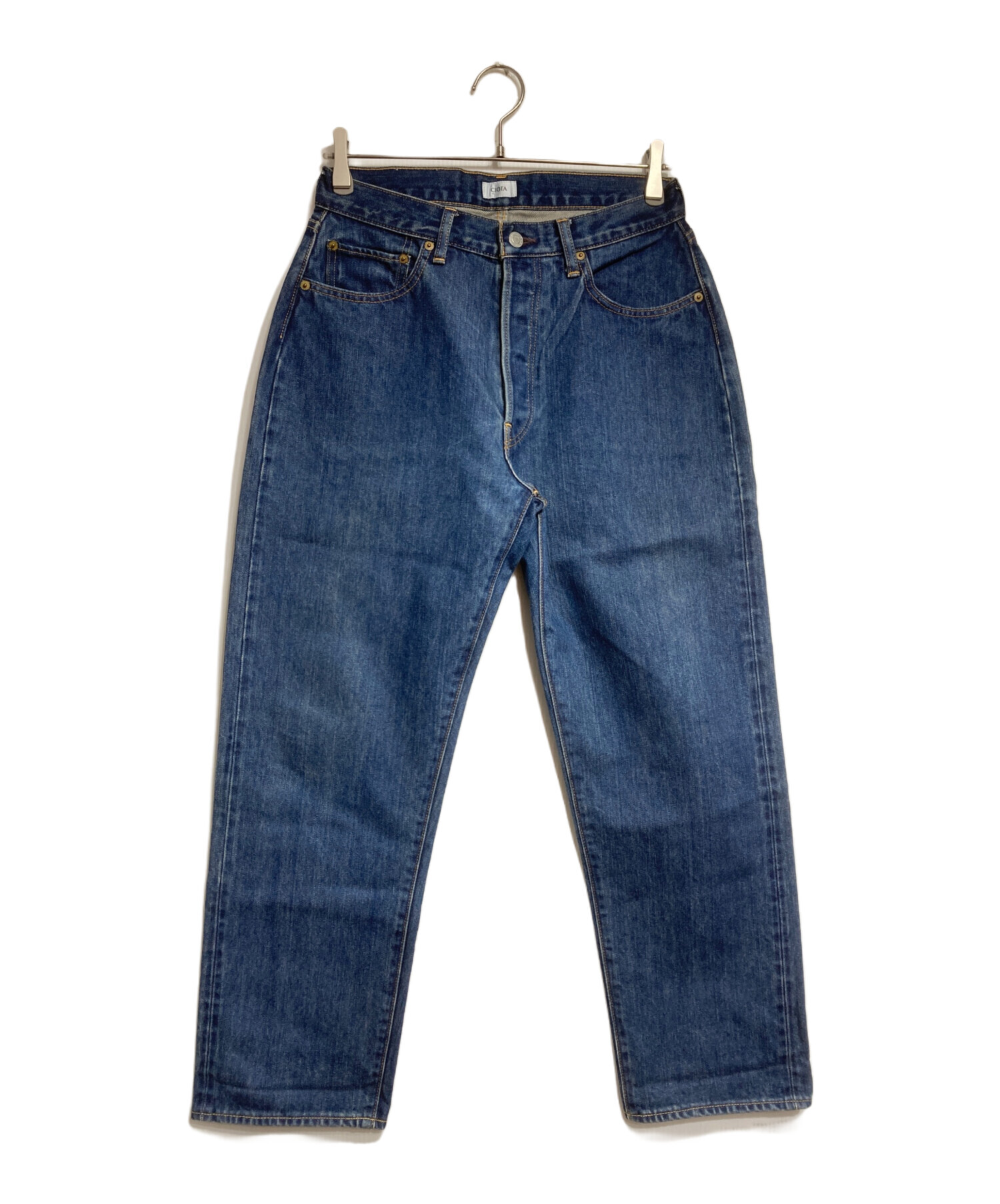 中古・古着通販】CIOTA (シオタ) 本藍スビンコットン13.5ozストレート 