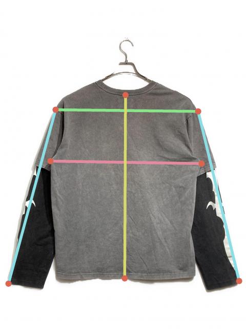 中古・古着通販】KUSIKOHC (クシコック) gimp longsleeve tee/ギンプ