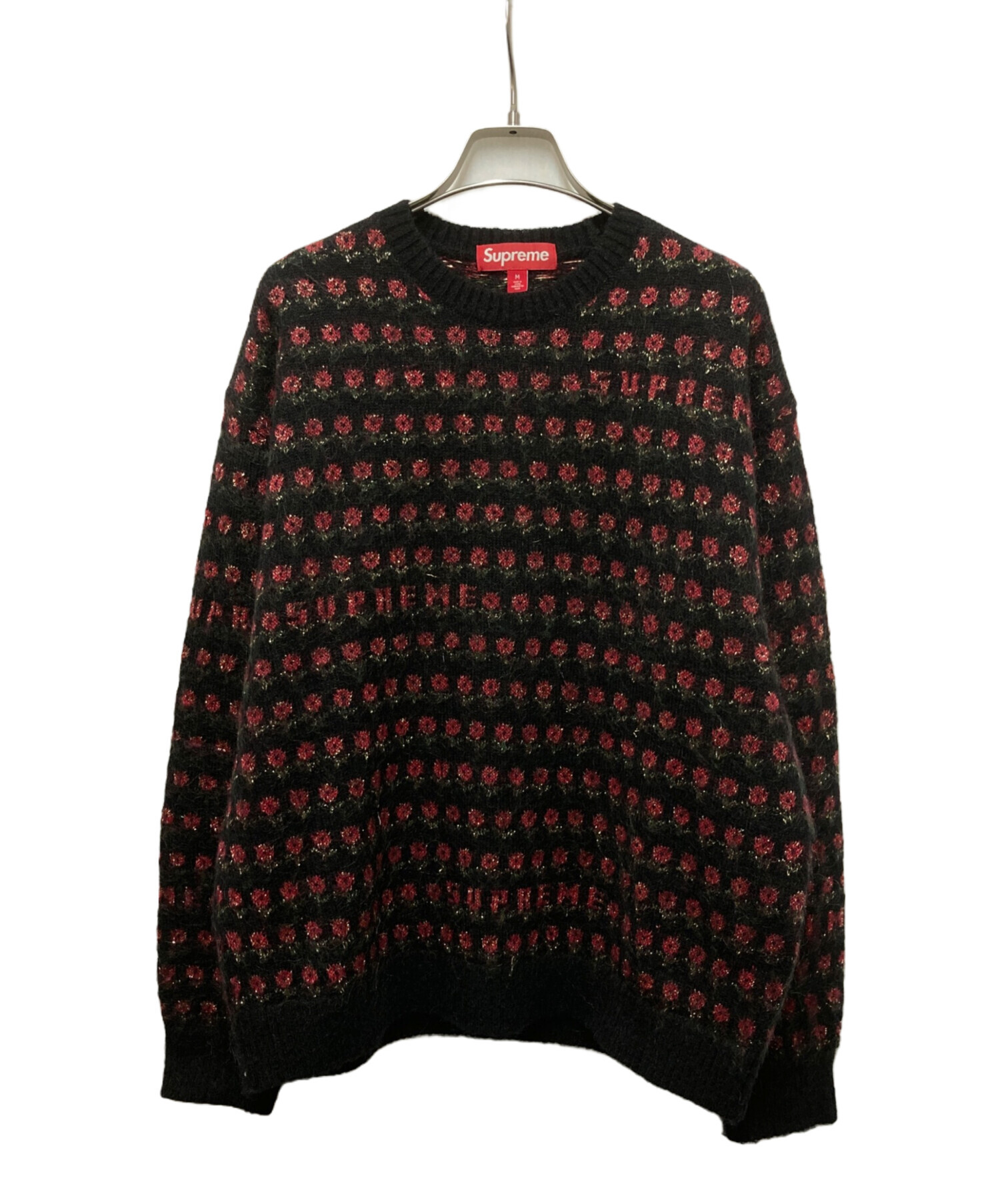 中古・古着通販】Supreme (シュプリーム) Flowers Metallic Sweater