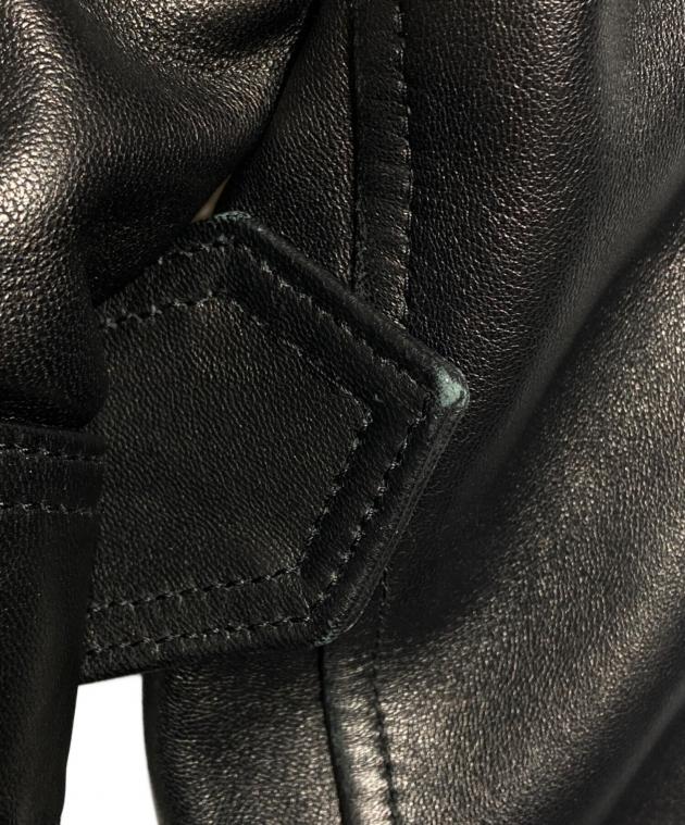 中古・古着通販】BALENCIAGA (バレンシアガ) ラムレザースカーフ