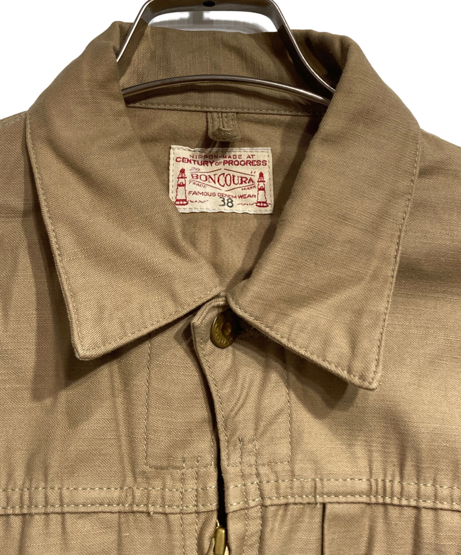 中古・古着通販】BONCOURA (ボンクラ) チノトラッカージャケット/Chino